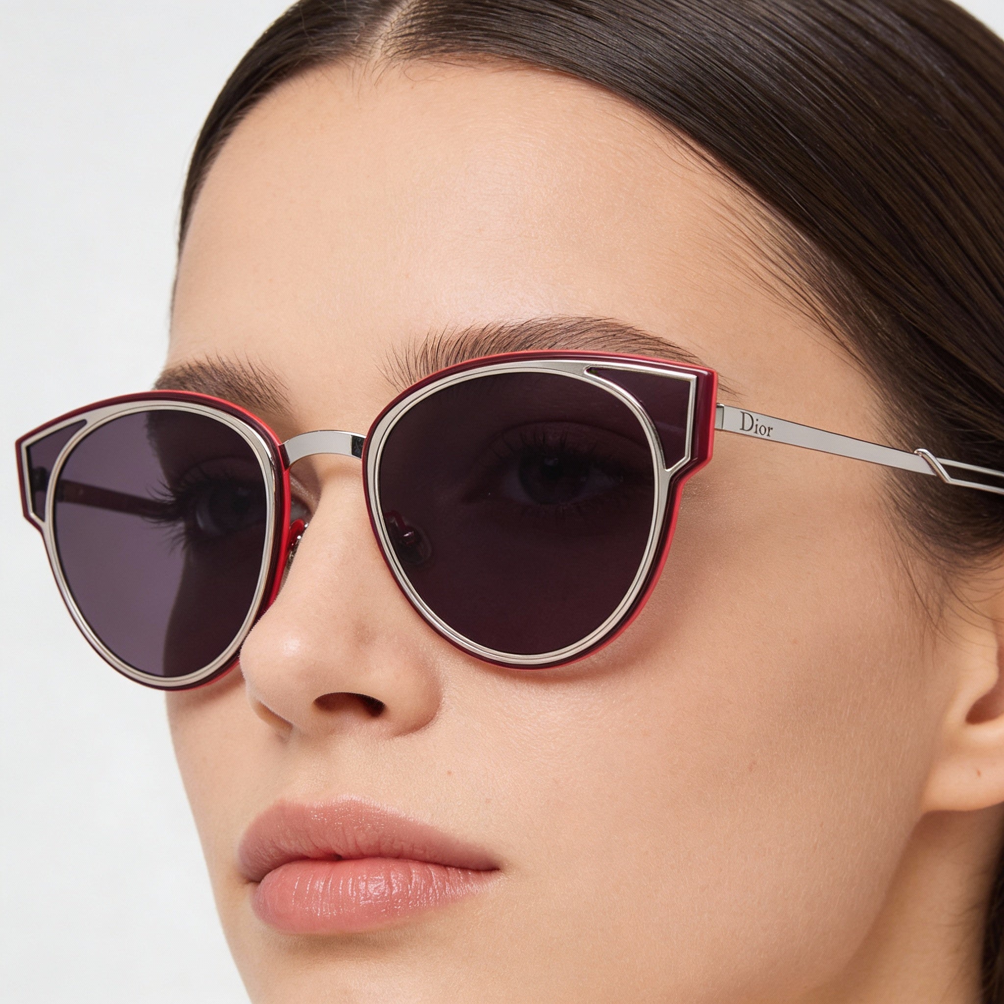 Gafas de sol Dior Diorsculpt para mujer, de acetato lila, no polarizadas, 63-15-145, antirreflejos, 100 % protección UV, Photo 4
