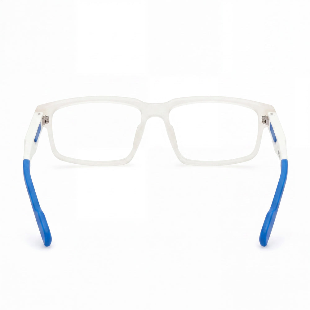 Gafas Adidas Sp5033 para hombre con montura de cristal inyectado y lentes de policarbonato transparente de 55 mm