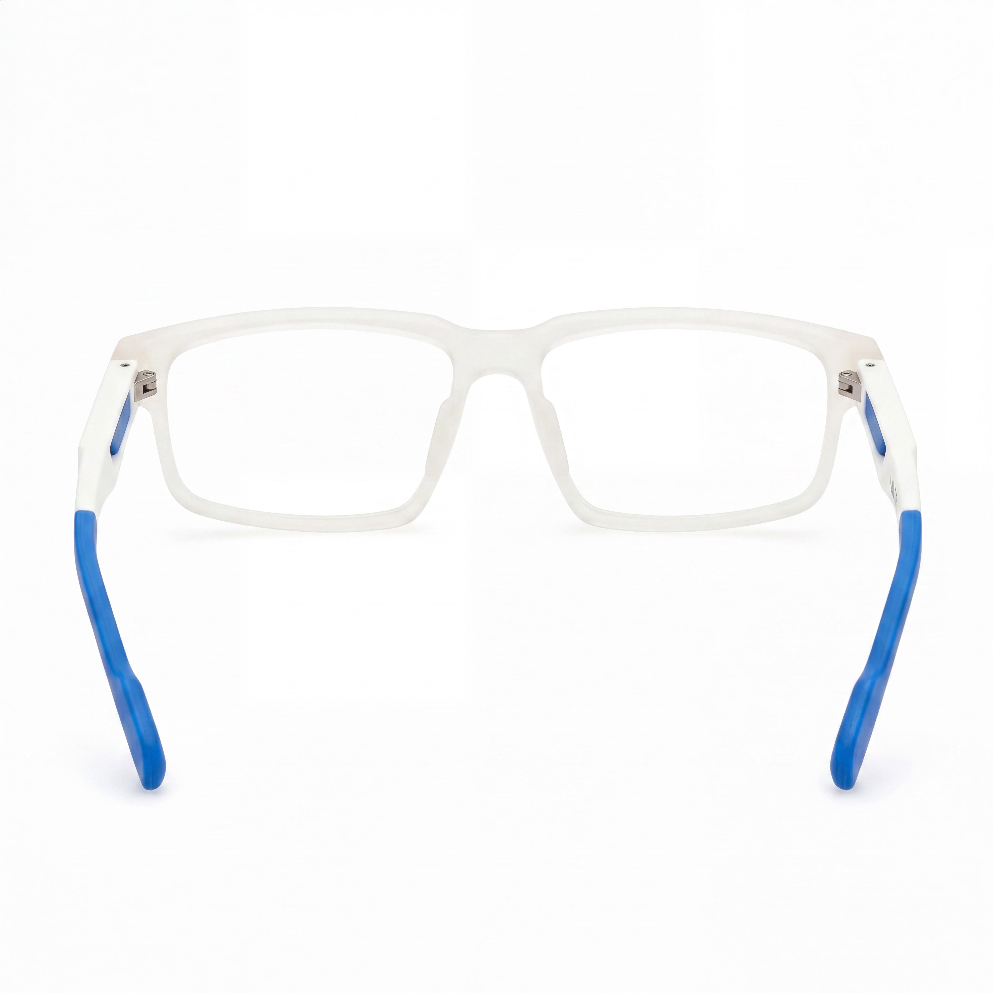Adidas Sp5033 Men's Eyewear with Crystal Injected Frame, Clear Polycarbonate Lenses, 55mm, Photo 3