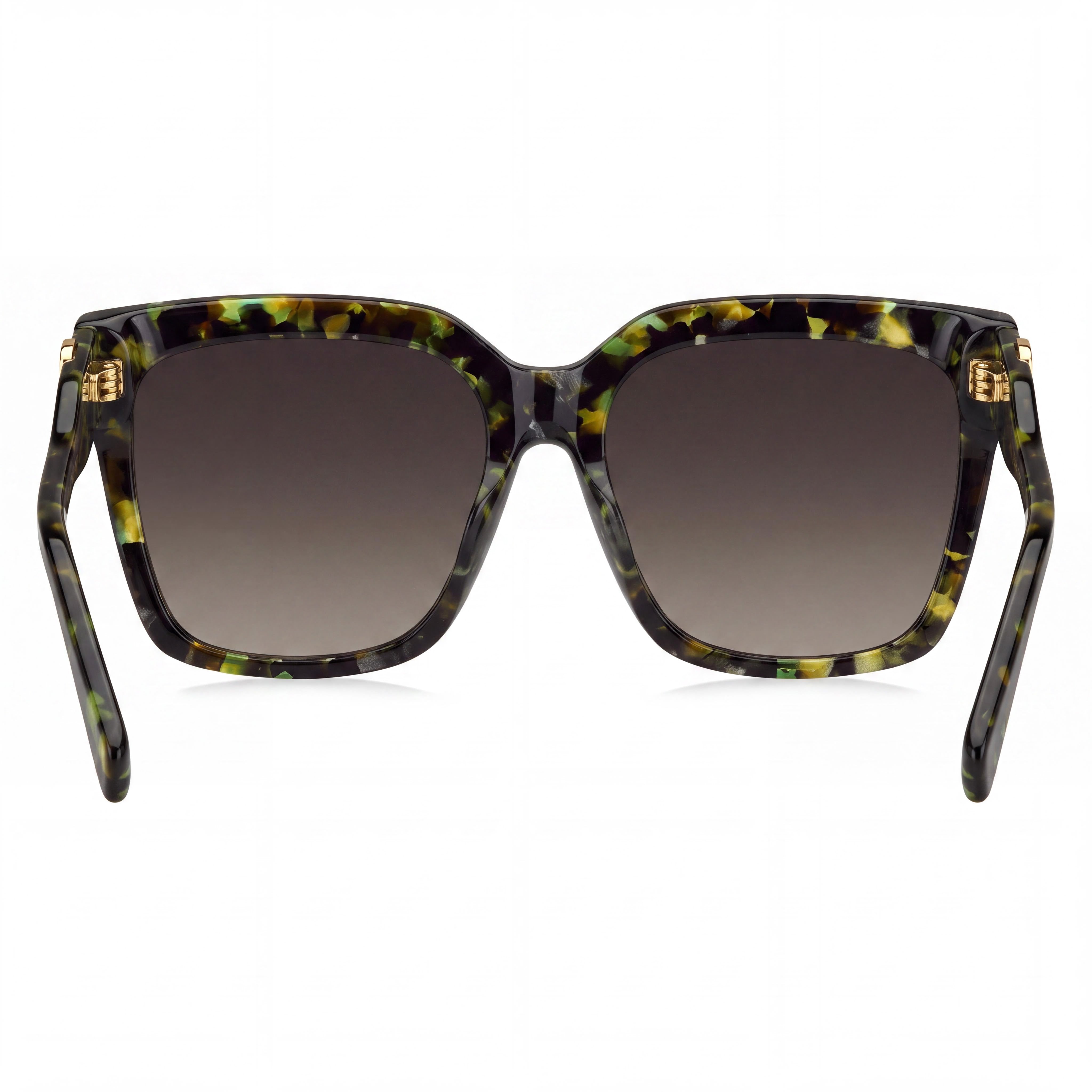 Marc Jacobs Marc 764/S Women's Acetate Sunglasses, Green Havana/Brown Frame, Brown Lenses, 57mm UV Protection, Photo 4