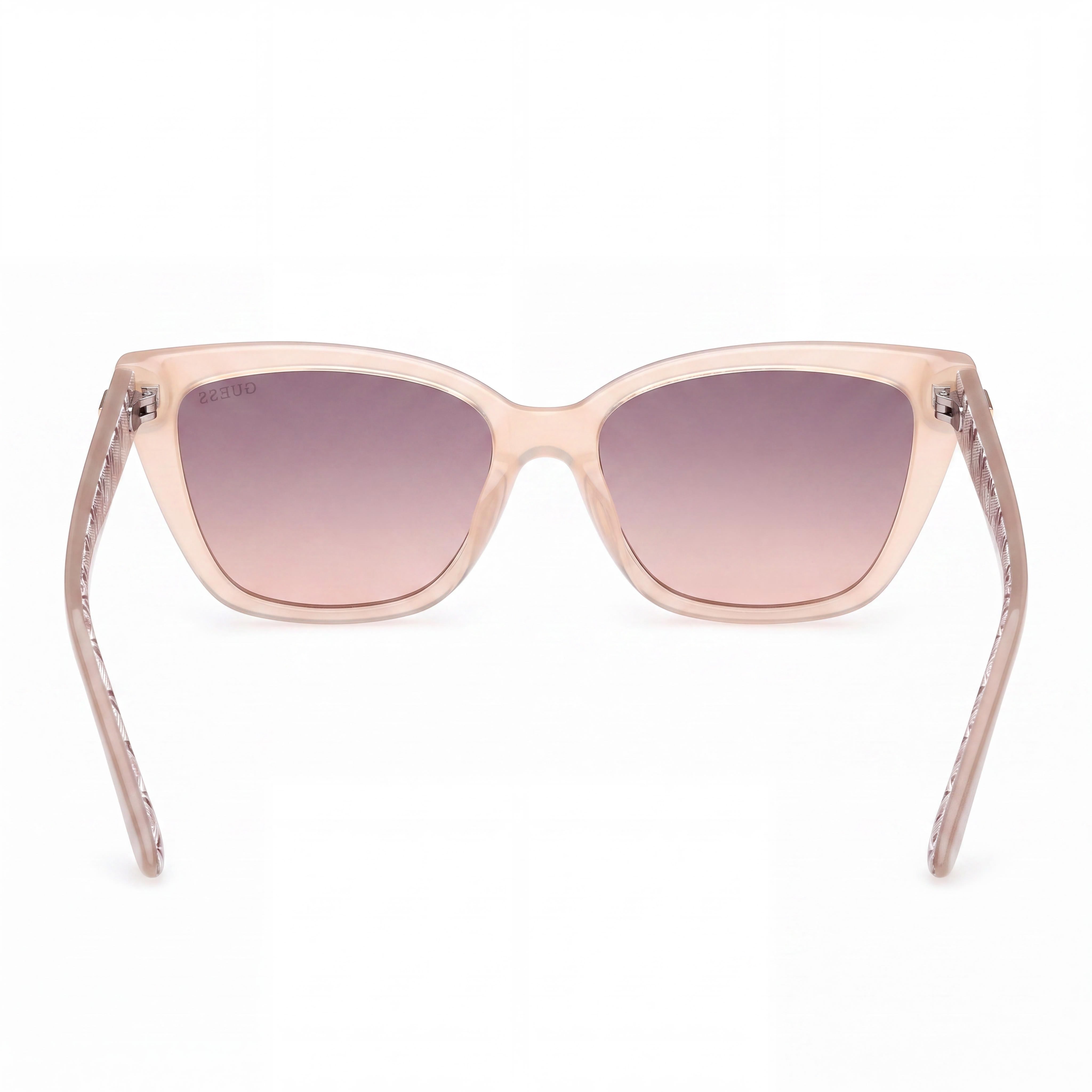 GUESS GU7919 Women's Cat Eye Sunglasses, Plastic Beige Frame, Gradient Beige Lenses, UV Protective 58mm, Photo 3