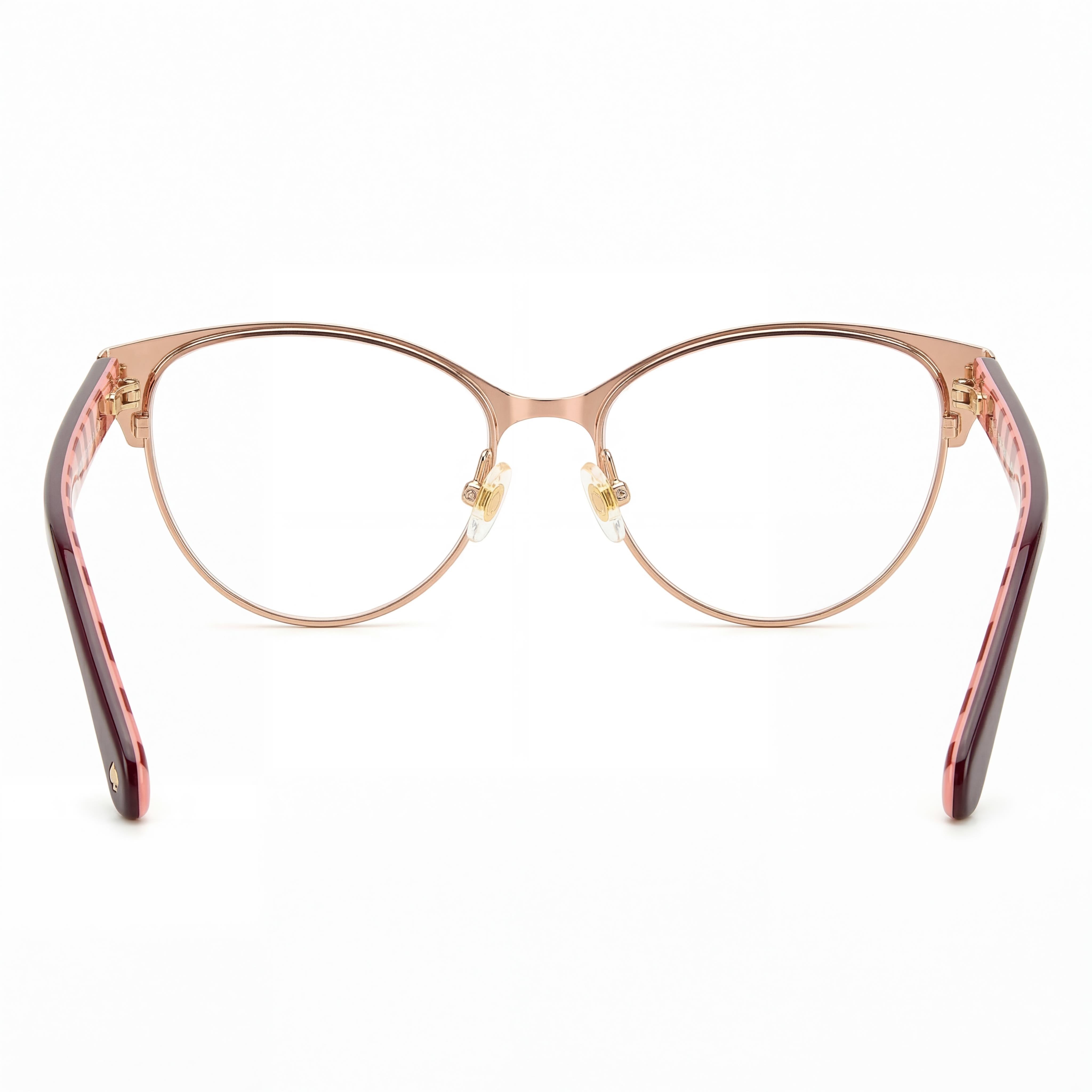 Gafas de sol polarizadas Emelyn de Kate Spade New York para mujer con montura metálica burdeos y lentes burdeos de 52 mm, Photo 3