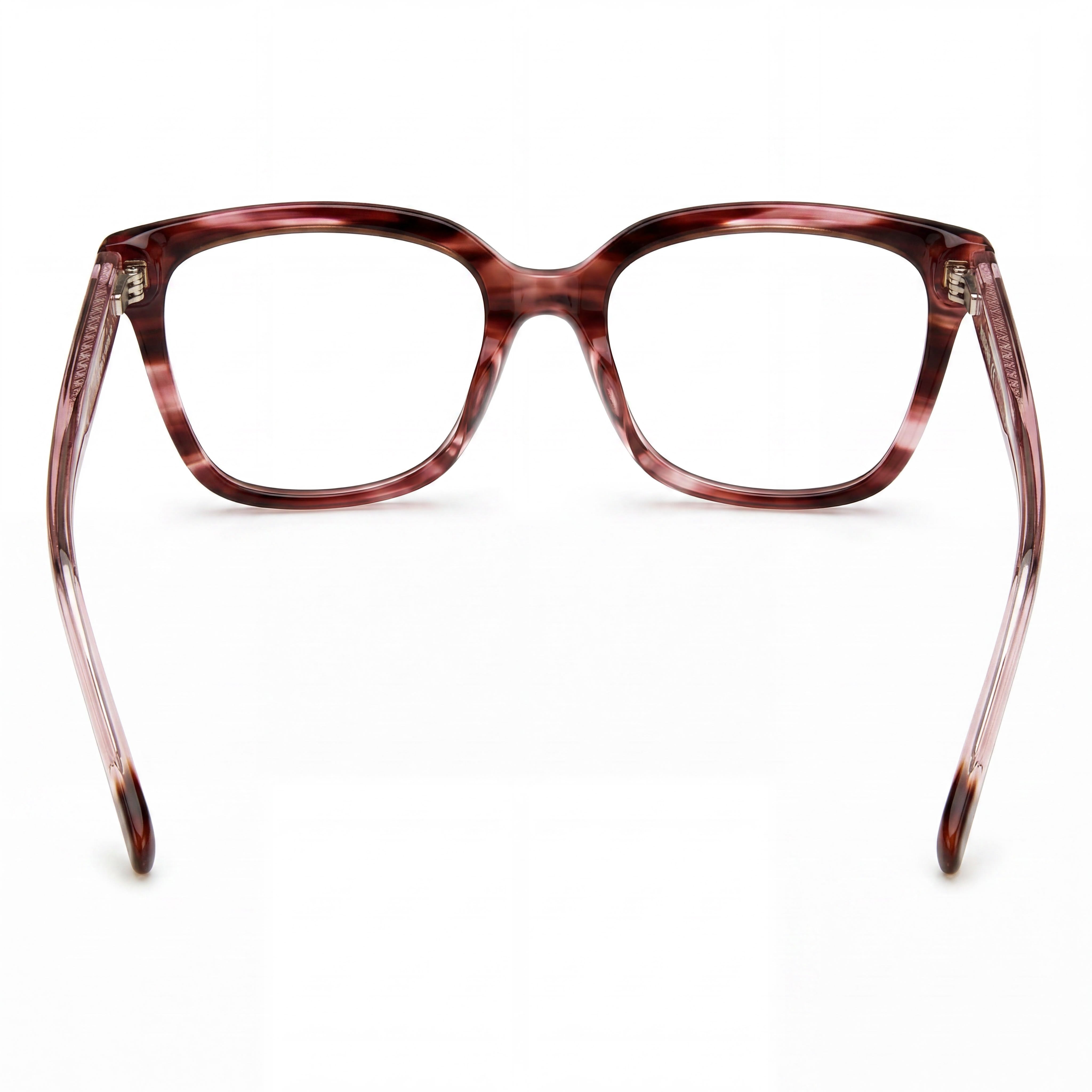 Missoni Modern Women's Pink Red Horn Acetate Optical Eyewear with Polycarbonate Lenses 53mm, Photo 3