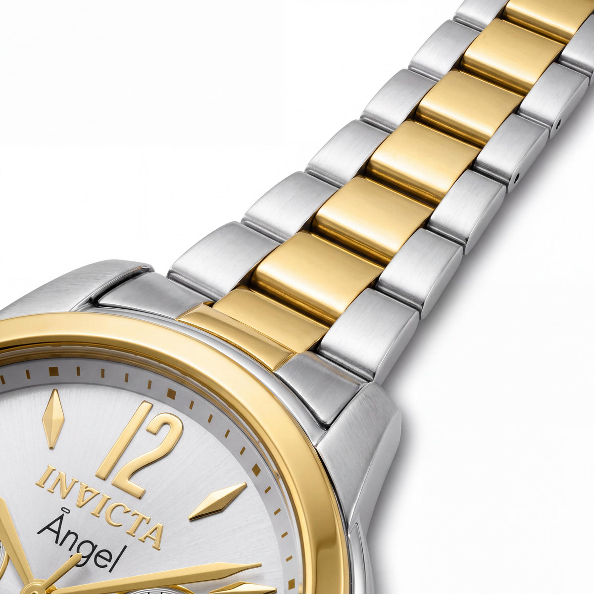 Reloj Invicta Angel de cuarzo de 38 mm de acero inoxidable plateado resistente al agua, Photo 2