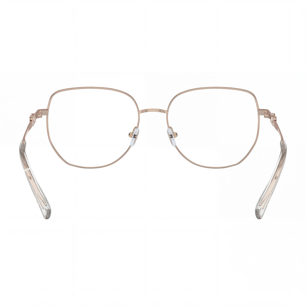 Michael Kors Mk3062 Belleville Women's Optical Eyeglasses with Plastic Frame in Rose Gold Color, 54mm