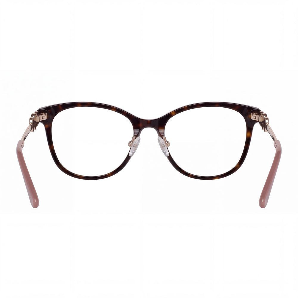 GUESS 50255 Men's Dark Havana Pale Gold Multicolor Lens Plastic Eyewear 52mm