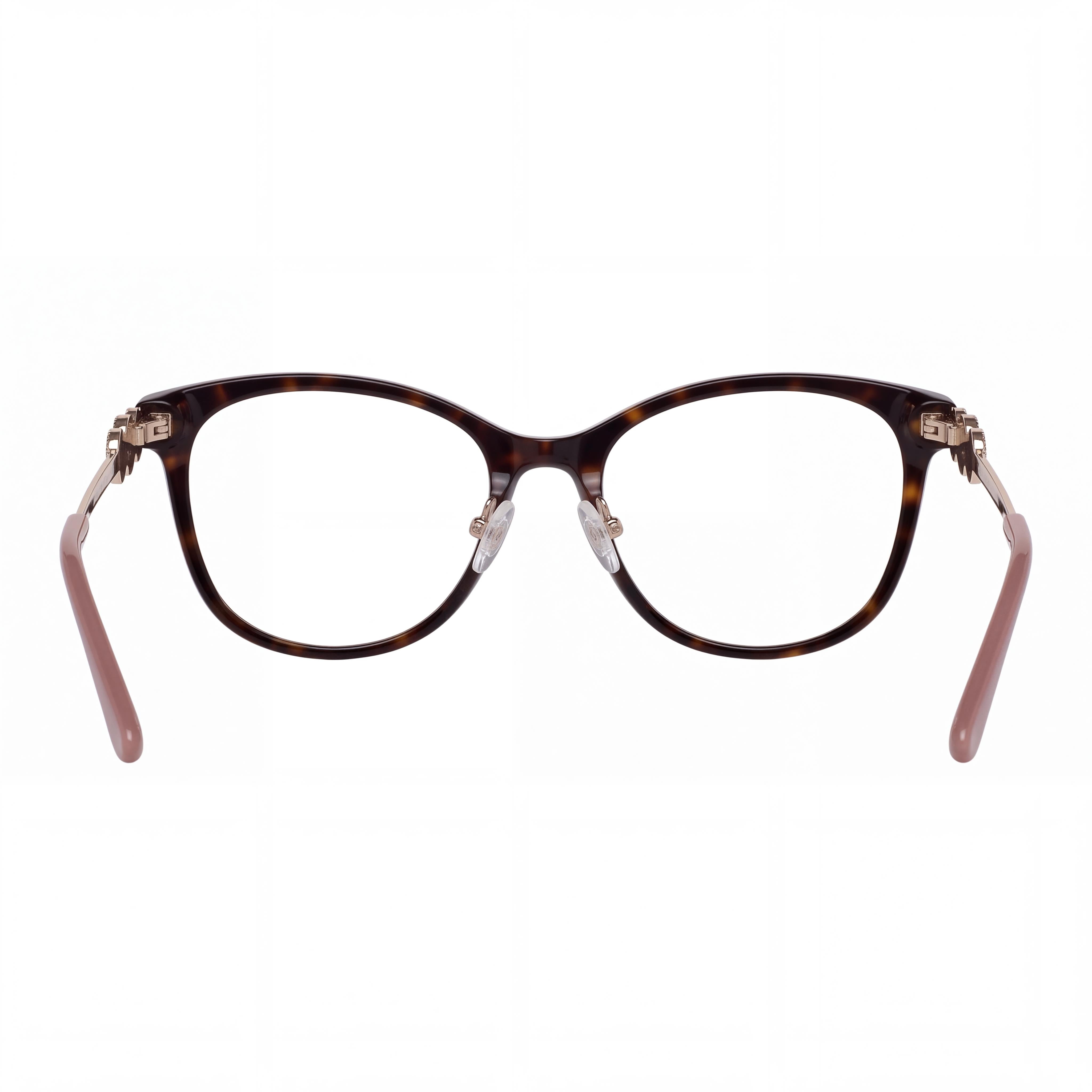 GUESS 50255 Men's Dark Havana Pale Gold Multicolor Lens Plastic Eyewear 52mm, Photo 3