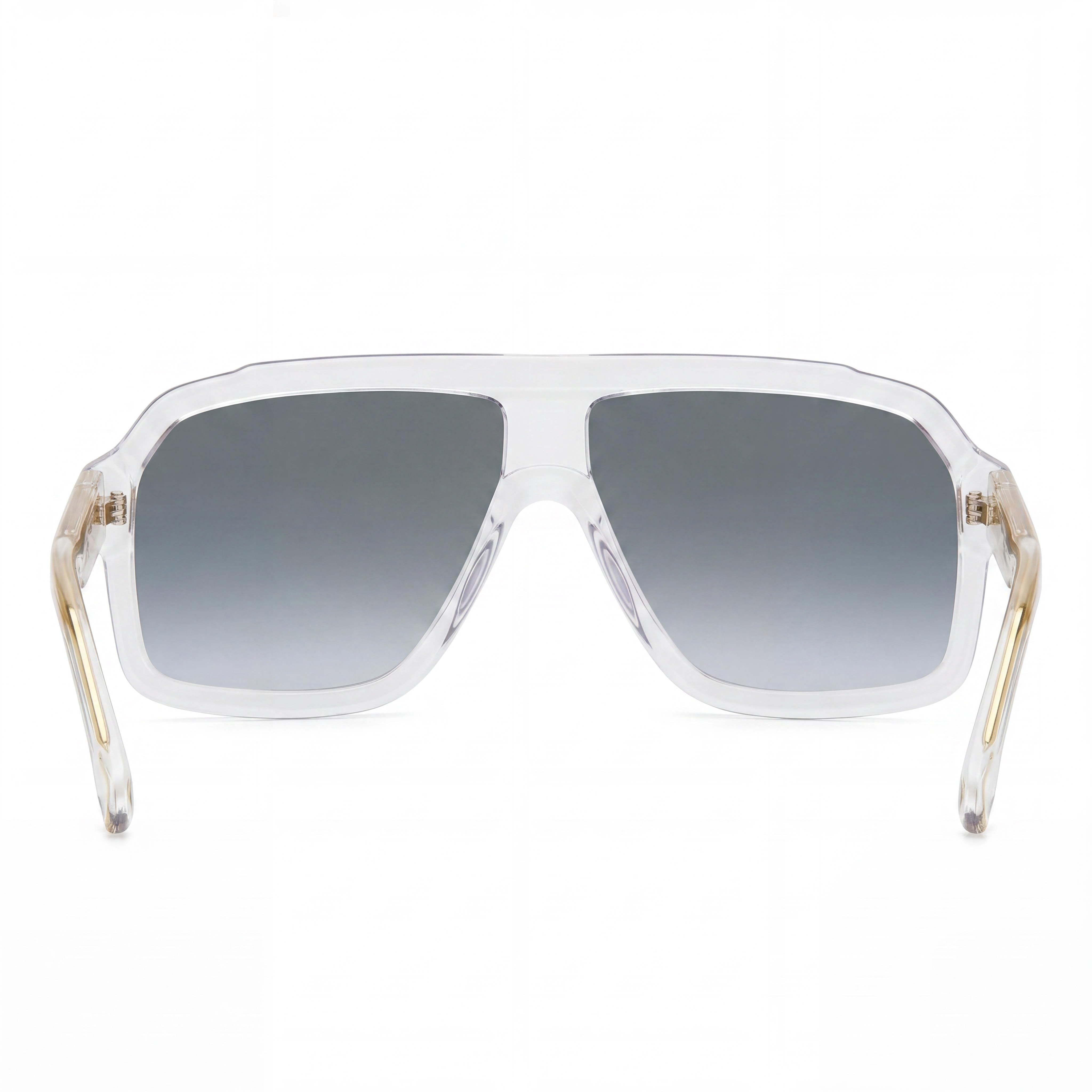 Carrera 1053/S Classic Unisex Acetate Crystal Blue Shaded Gold Mirror Lenses UV Protection 60-12-145mm, Photo 4