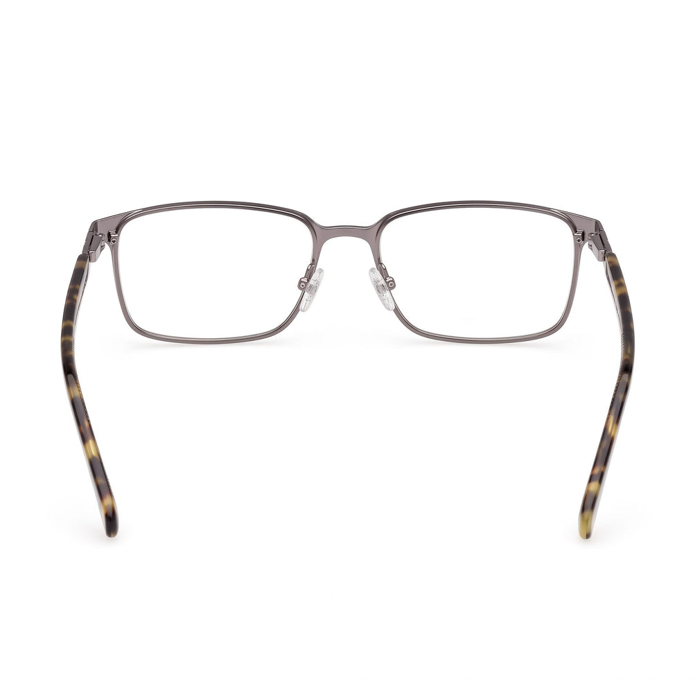 GUESS Gu50244 Men's Metal Optical Frames, Satin Gunmetal, 57mm Lens, 16mm Bridge, 145mm Temple