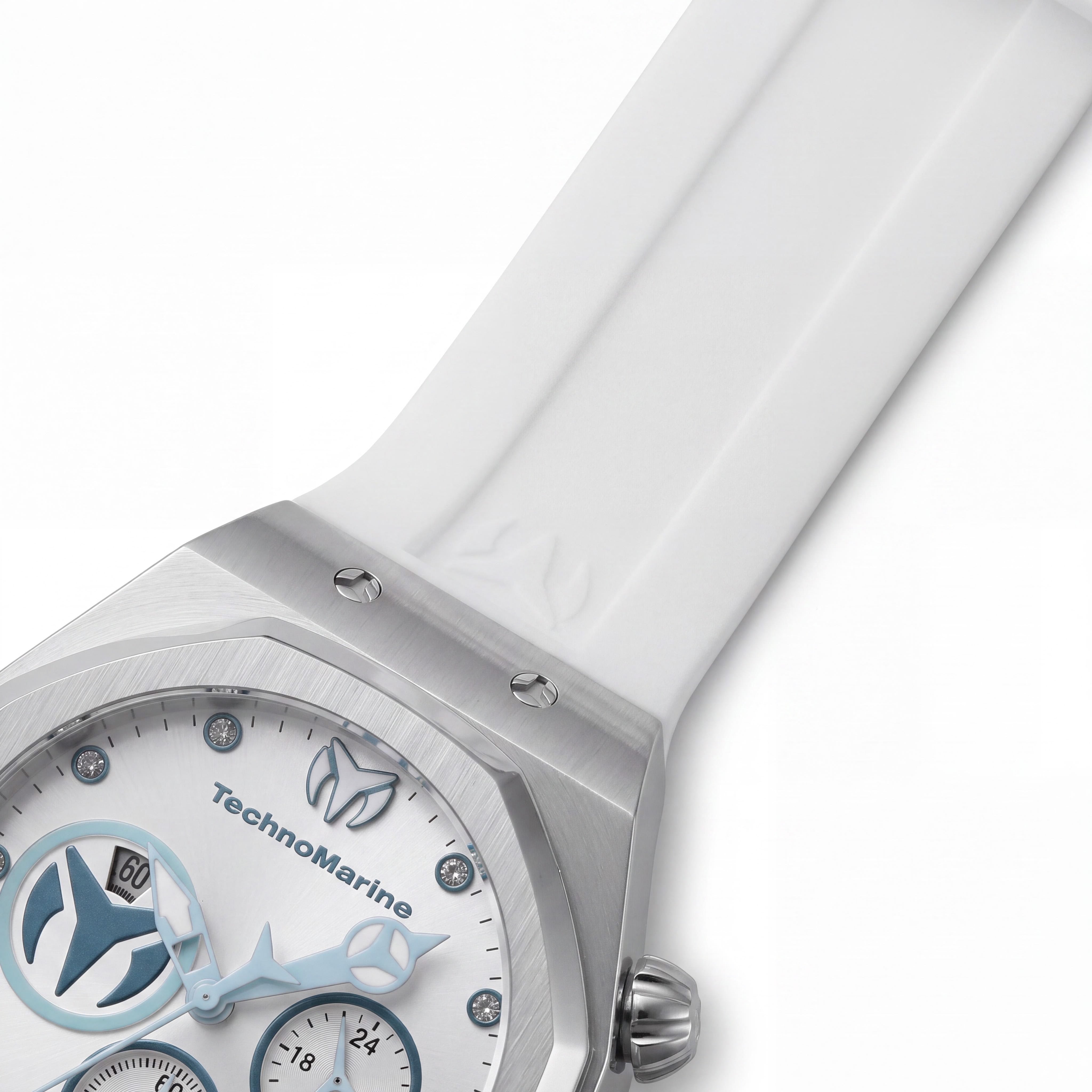 Technomarine Reef TM-523005 Unisex Plata Acero Inoxidable Silicona 40mm Cronómetro 20 ATM, Photo 3