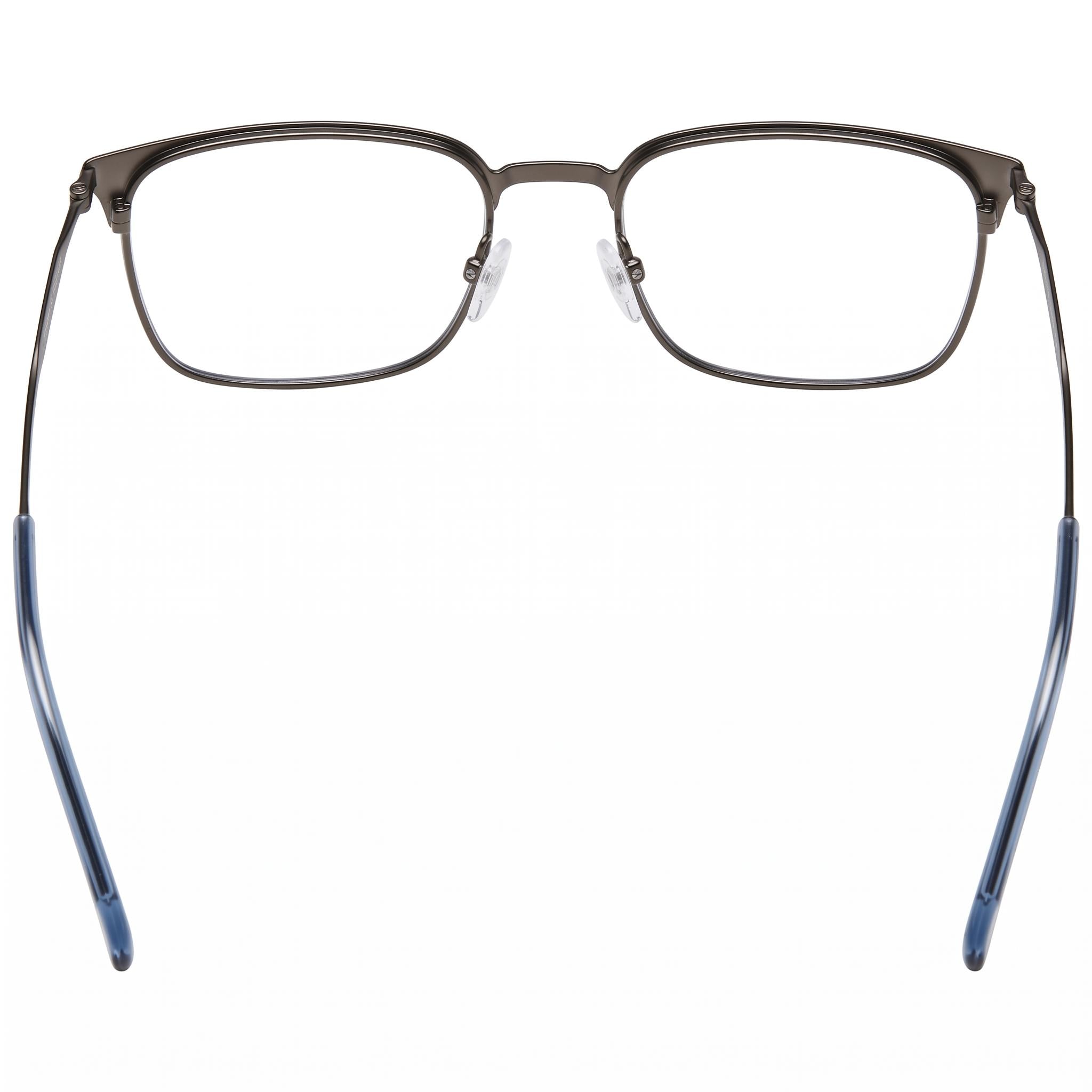 Gafas de sol Tommy Hilfiger modernas unisex de acero inoxidable con montura rutenio mate, lentes negras no polarizadas de 54 mm, Photo 3