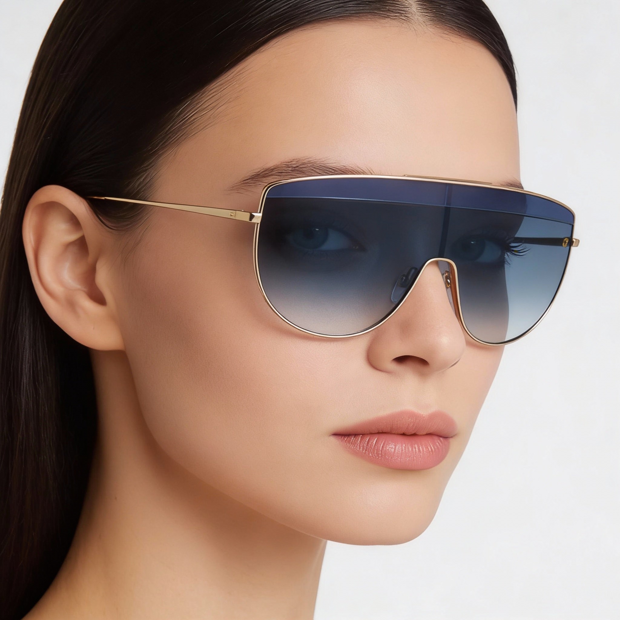 Tommy Hilfiger Women's Casual Sunglasses with Metal Frame and Non-Polarized Plastic Lenses, Size 99-1-135, Photo 4