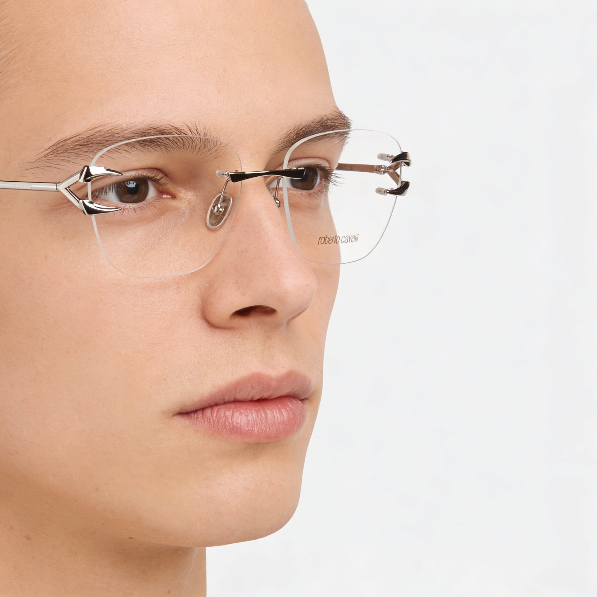 Gafas de sol Just Cavalli Casual Unisex de metal oro rosa con lentes Palladio Lucido Totale 58mm, Photo 4