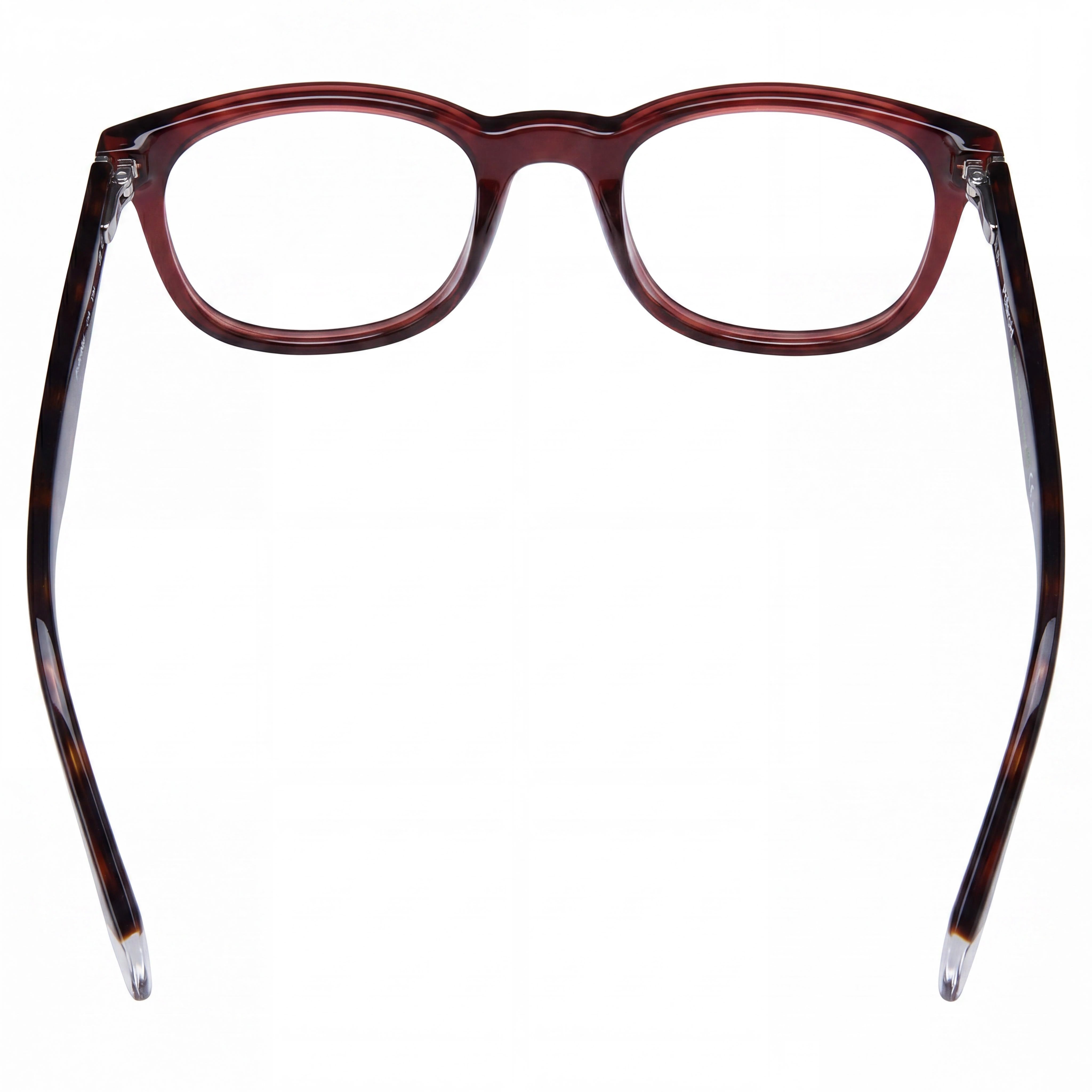 Gafas Cuadradas Rojas de Acetato Polaroid PLD D424 para Mujer, 50mm, Photo 3