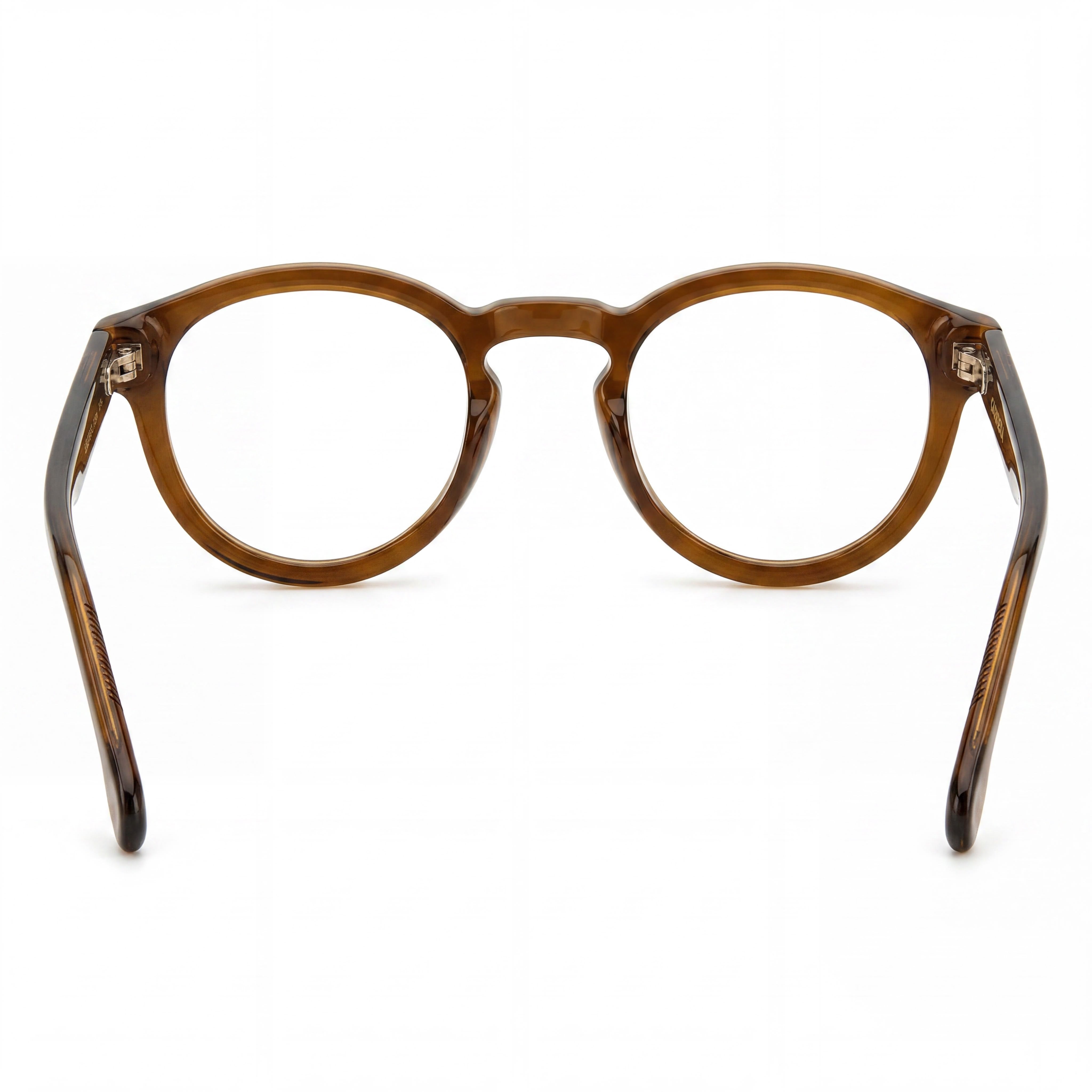 Gafas Carrera 313 Transparent Brown Redondas Unisex, Acetato 47mm, Photo 3