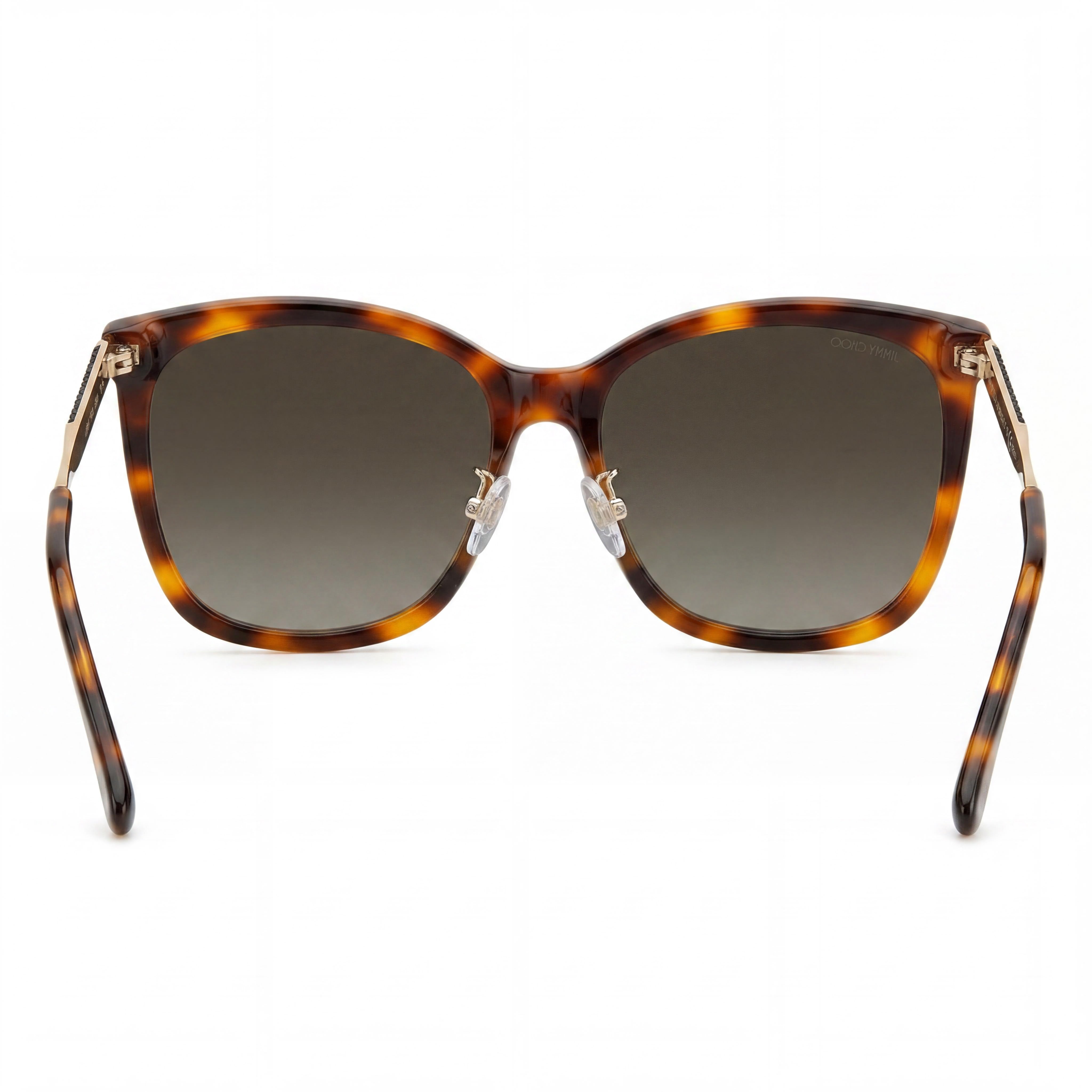 Jimmy Choo Casual NEREA/G/S Gafas de sol para mujer con montura de mariposa en acetato color marrón degradado y UV, 57 mm, Photo 4