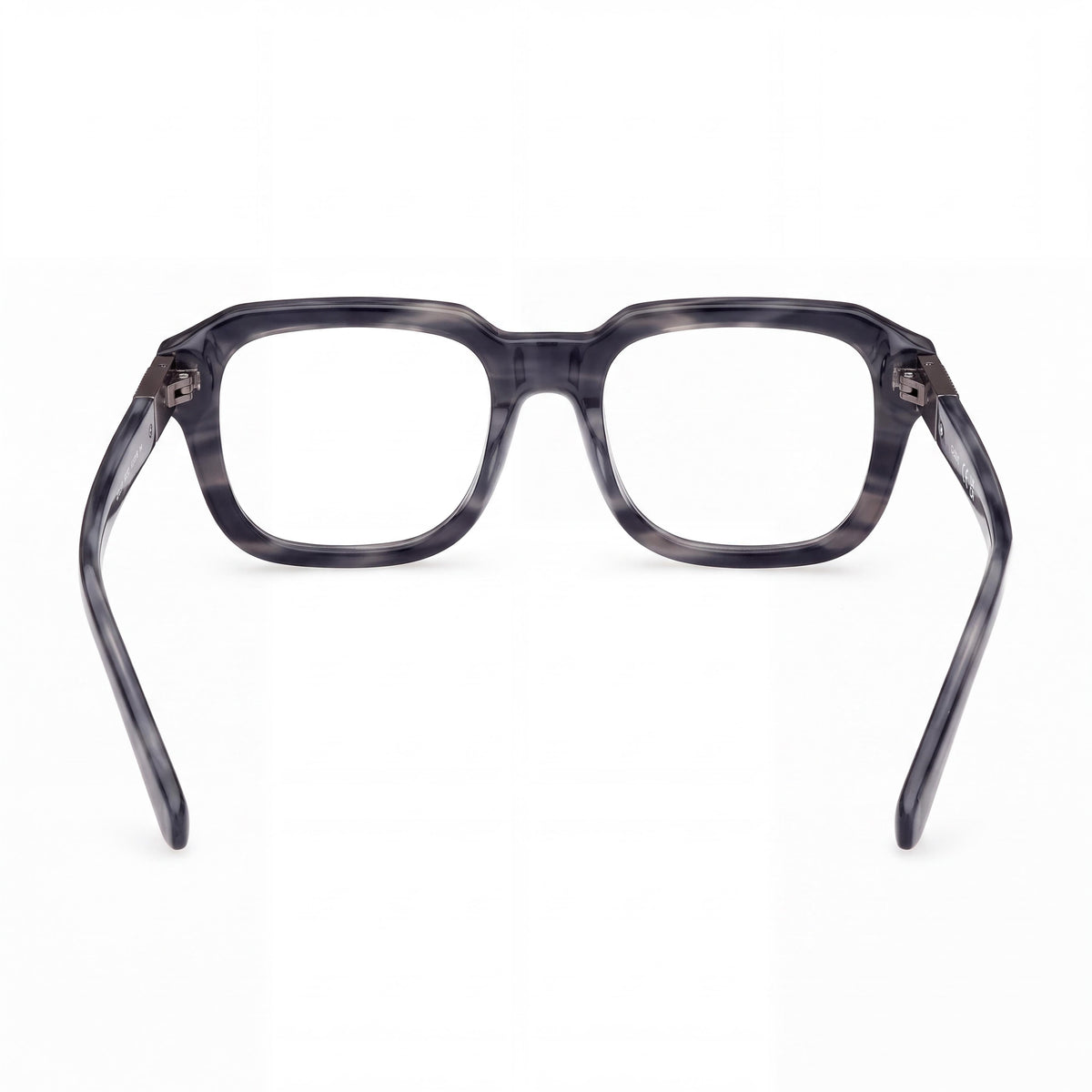 GUESS Gu50332 Men's Blue Horn Plastic Frame Eyeglasses with Transparent Polycarbonate Lenses 52mm, Photo 3