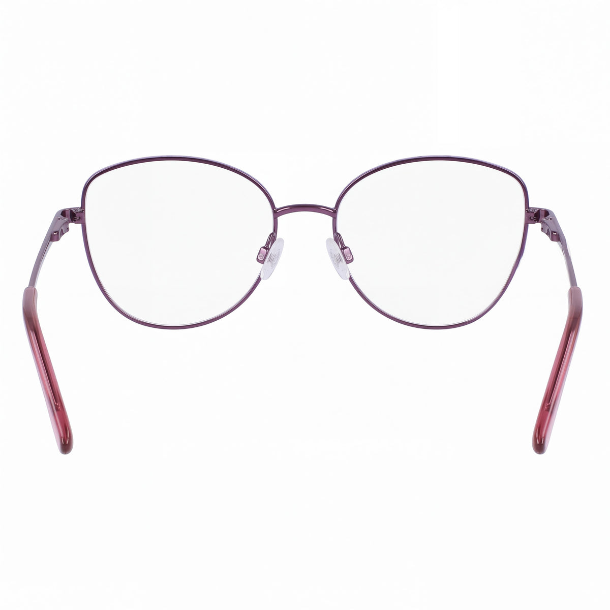 Gafas de mujer con montura metálica Bebe Bb5207 con lentes en color flor de ciruelo, 53 mm de ancho de lente, Photo 3