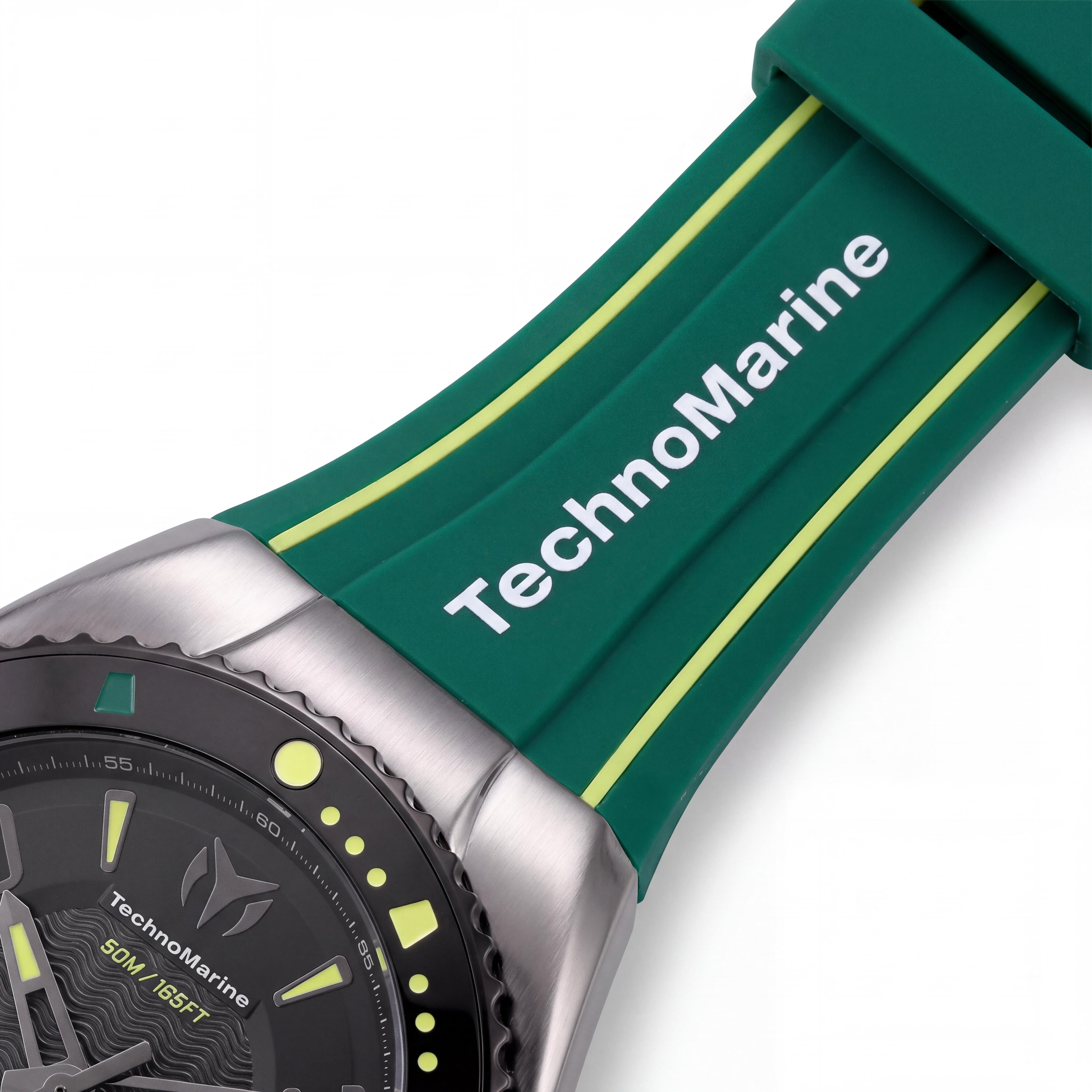 Reloj de hombre TechnoMarine Racing Legends, caja de acero inoxidable de 44 mm, esfera negra y gris, movimiento de cuarzo, Photo 3