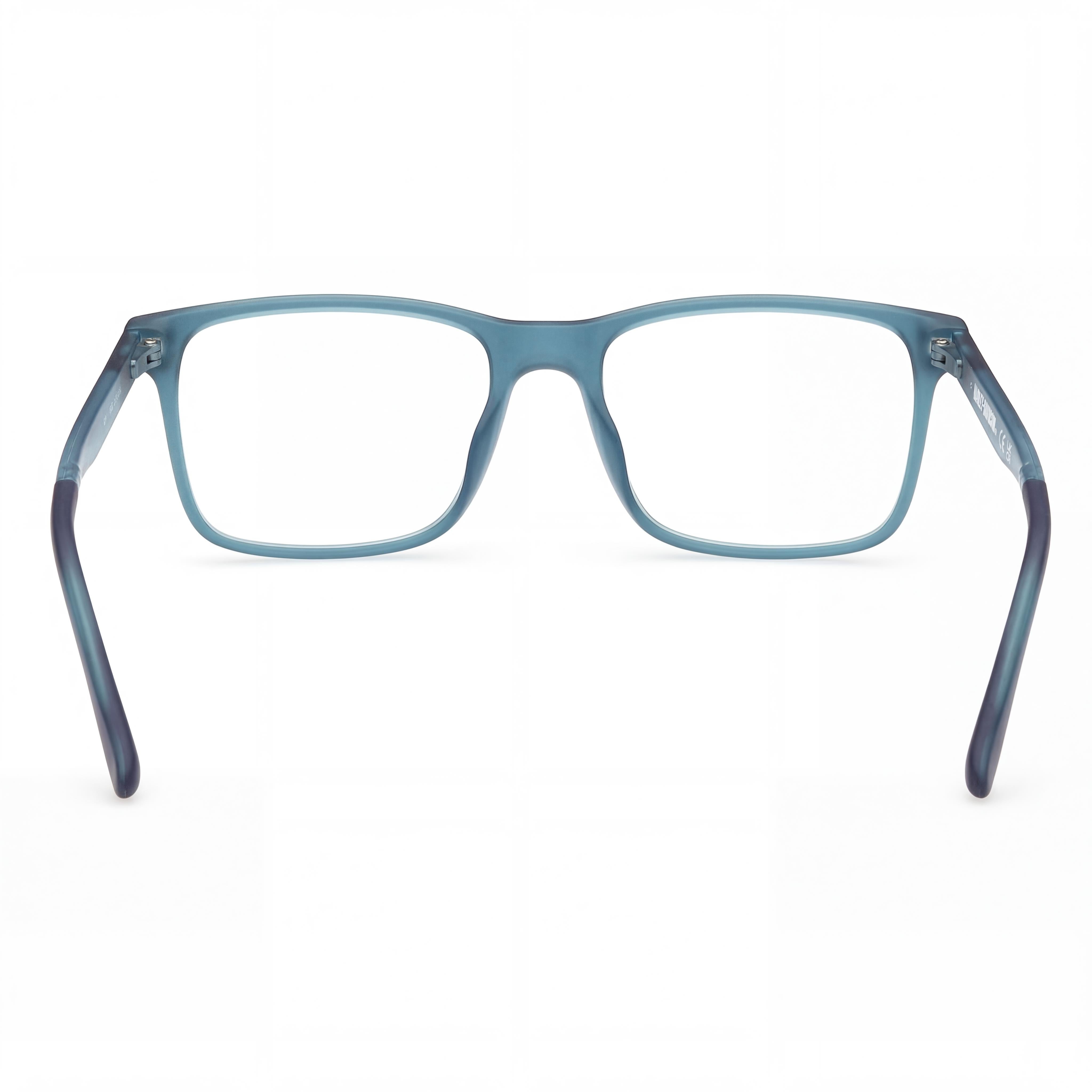 Harley-Davidson Matte Blue Rectangle Eyeglasses for Men, Photo 3