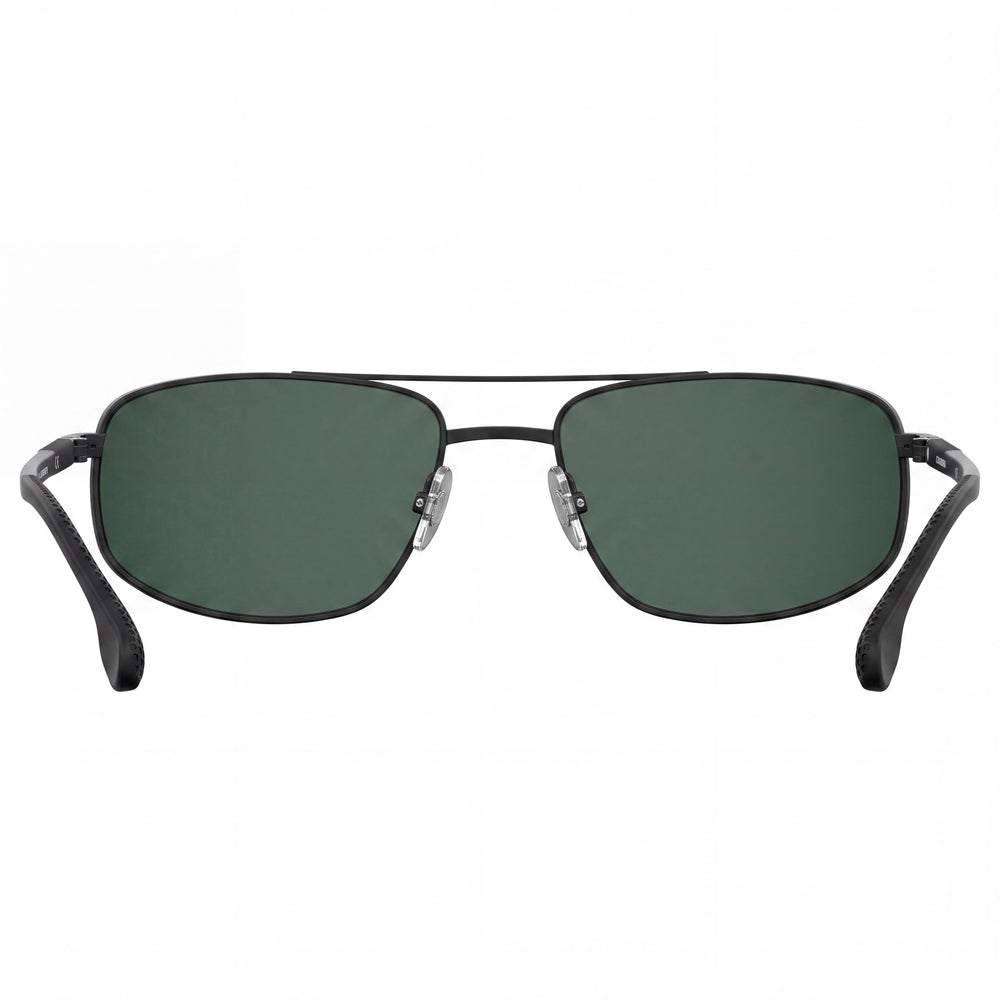 Carrera 8036/S Unisex Matt Black Metal Rectangle Non-Polarized UV Protection Sunglasses 62-18-135