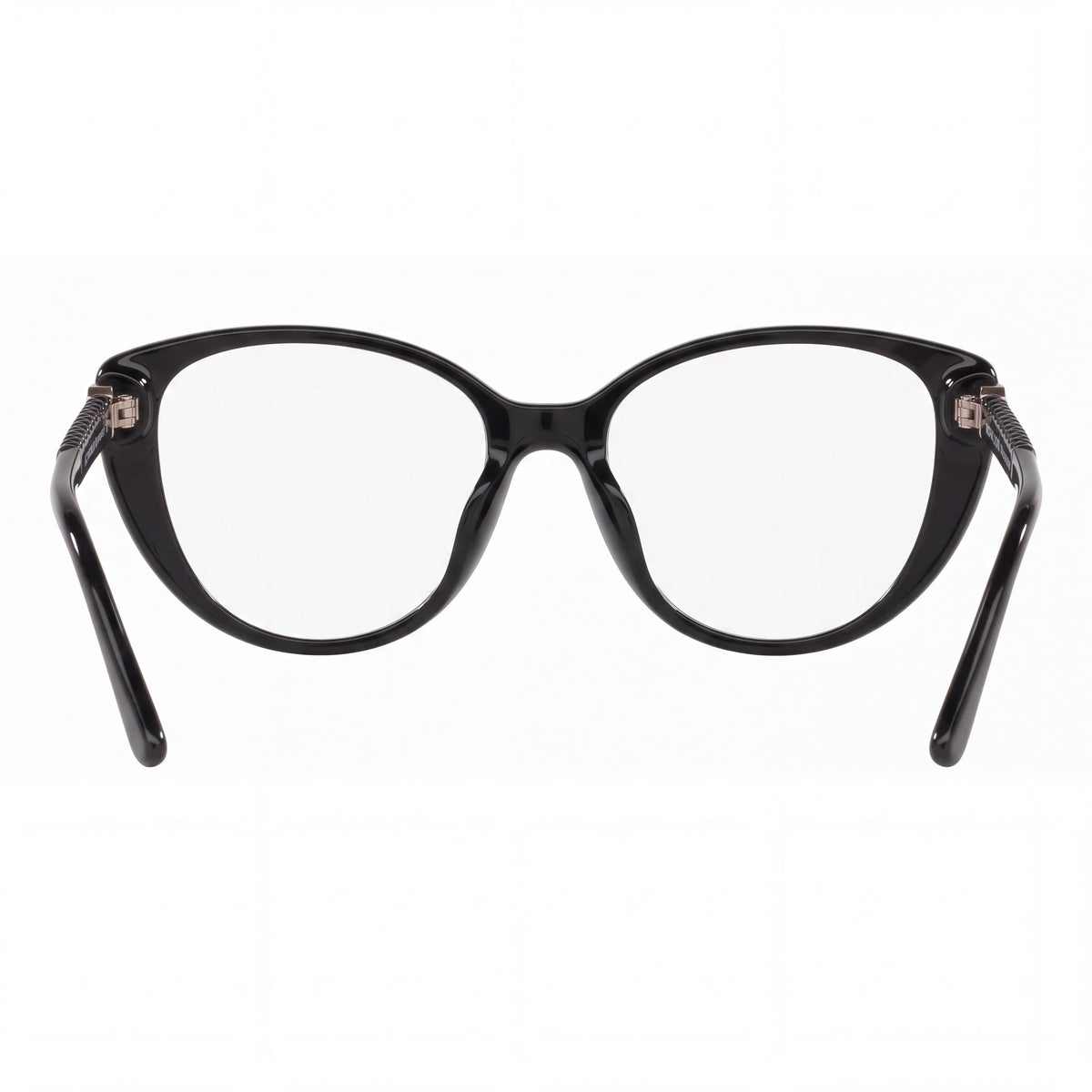 Michael Kors AMAGANSETT 4102U Women's Butterfly Black Injected Plastic Frame Clear Lens Eyeglasses 53mm, Photo 3