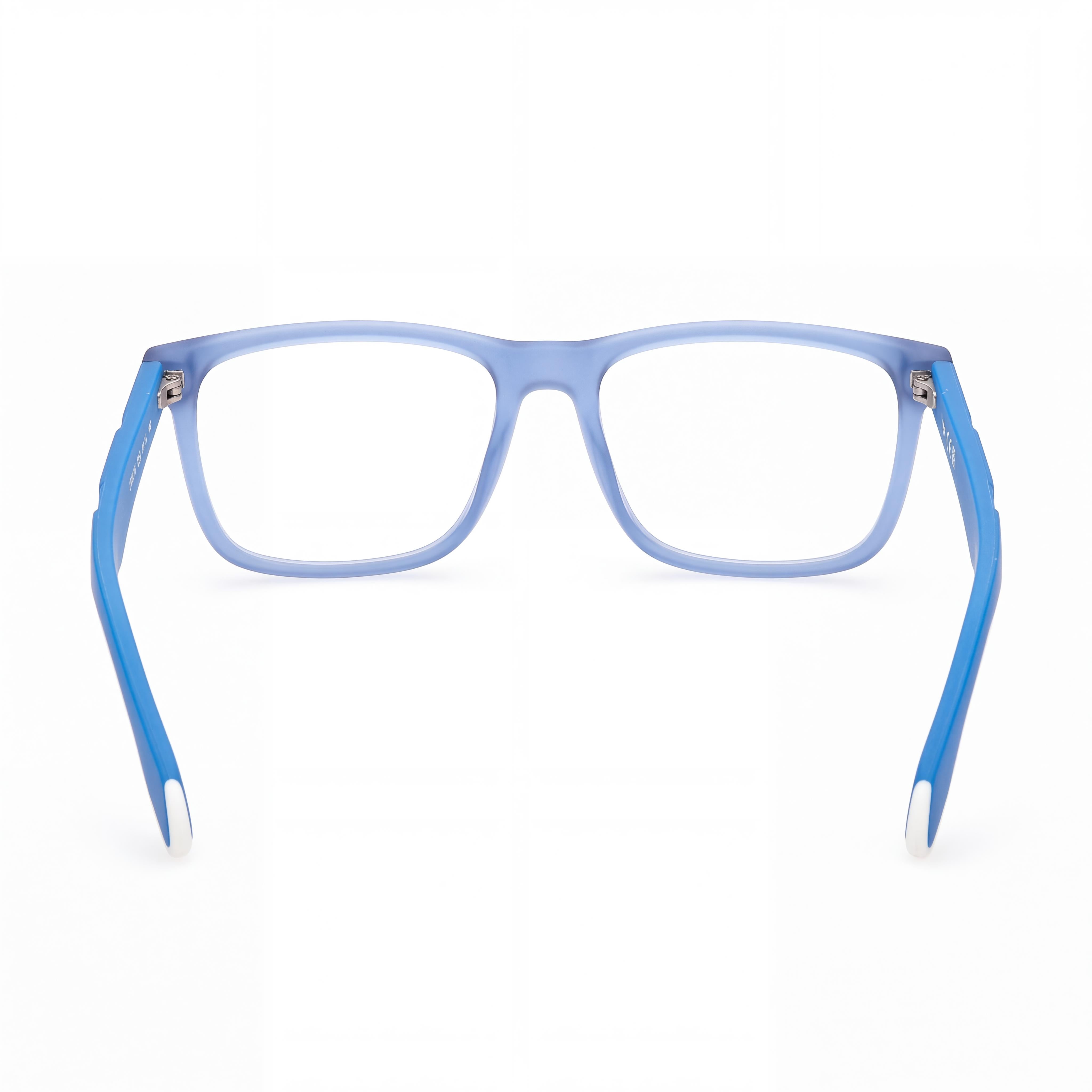 adidas OR 5076 navigator Men's Injected Matte Light Blue 54mm Eyeglasses, Photo 3