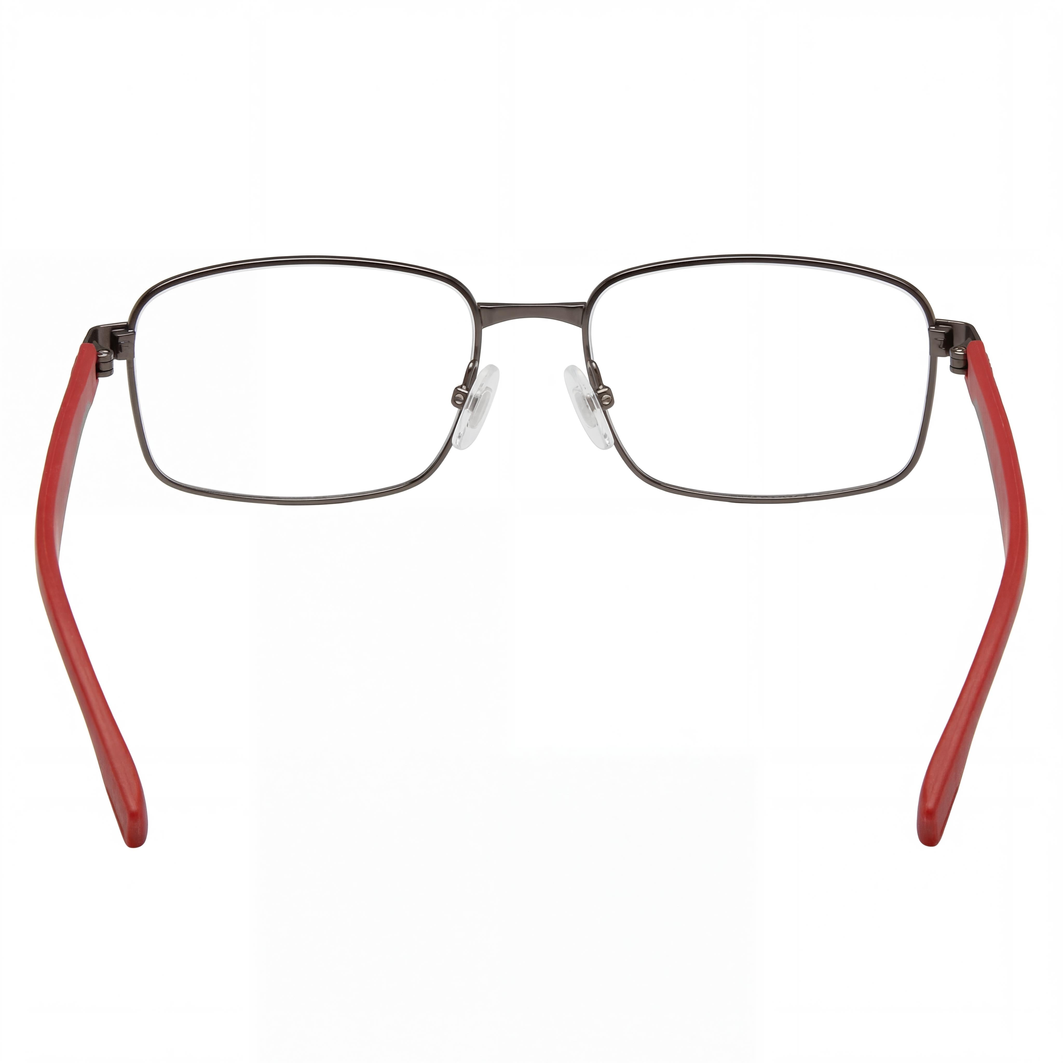 Hugo Boss 1470/f Montura Rectangular para Gafas, Aleación de Acero, Unisex, Rutenio Oscuro Mate, 57mm, Photo 4