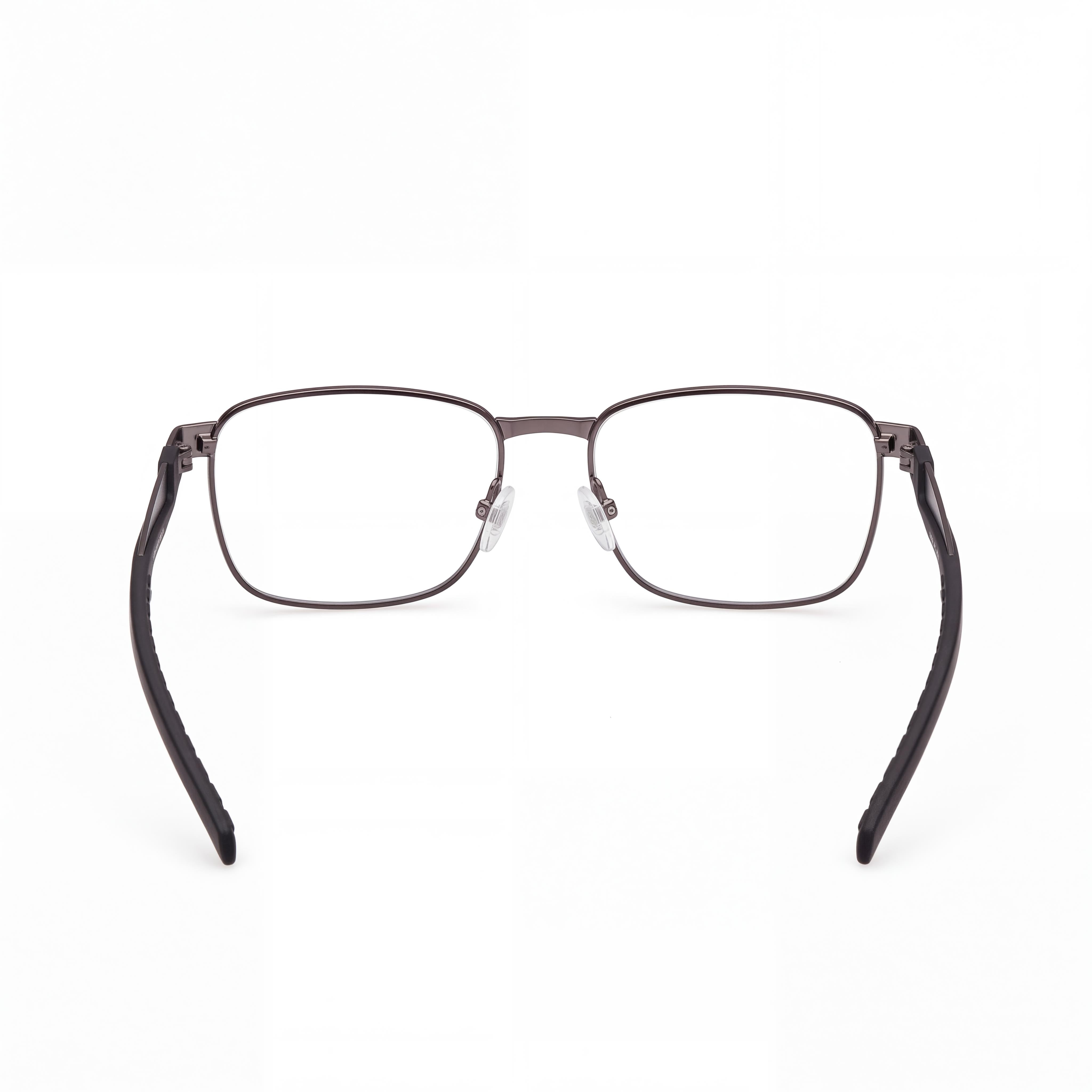 adidas Sport SP5098 Men's Casual Matte Black Metal Frame Transparent Non Polarized Eyeglasses 53-16-140, Photo 4