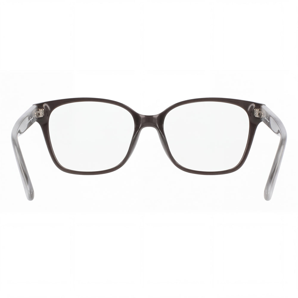 Salvatore Ferragamo Modern SF2928 Unisex Rectangular Full-Rim Acetate Black Frame Demo Eyeglasses 52mm
