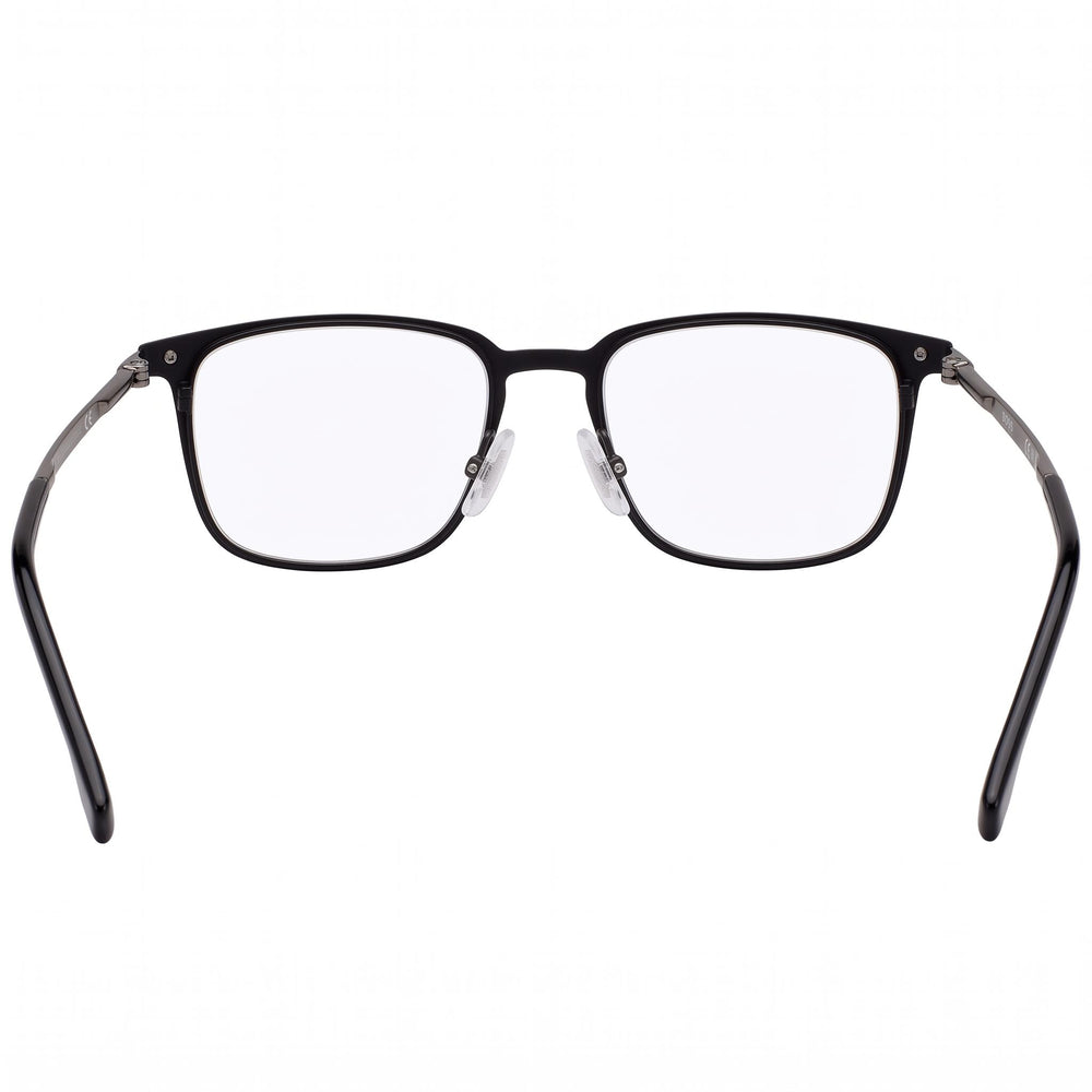 Hugo Boss Boss 1021 Men's Eyeglasses with Metal Frame in Matte Black finish, featuring a 52mm Lens Width.