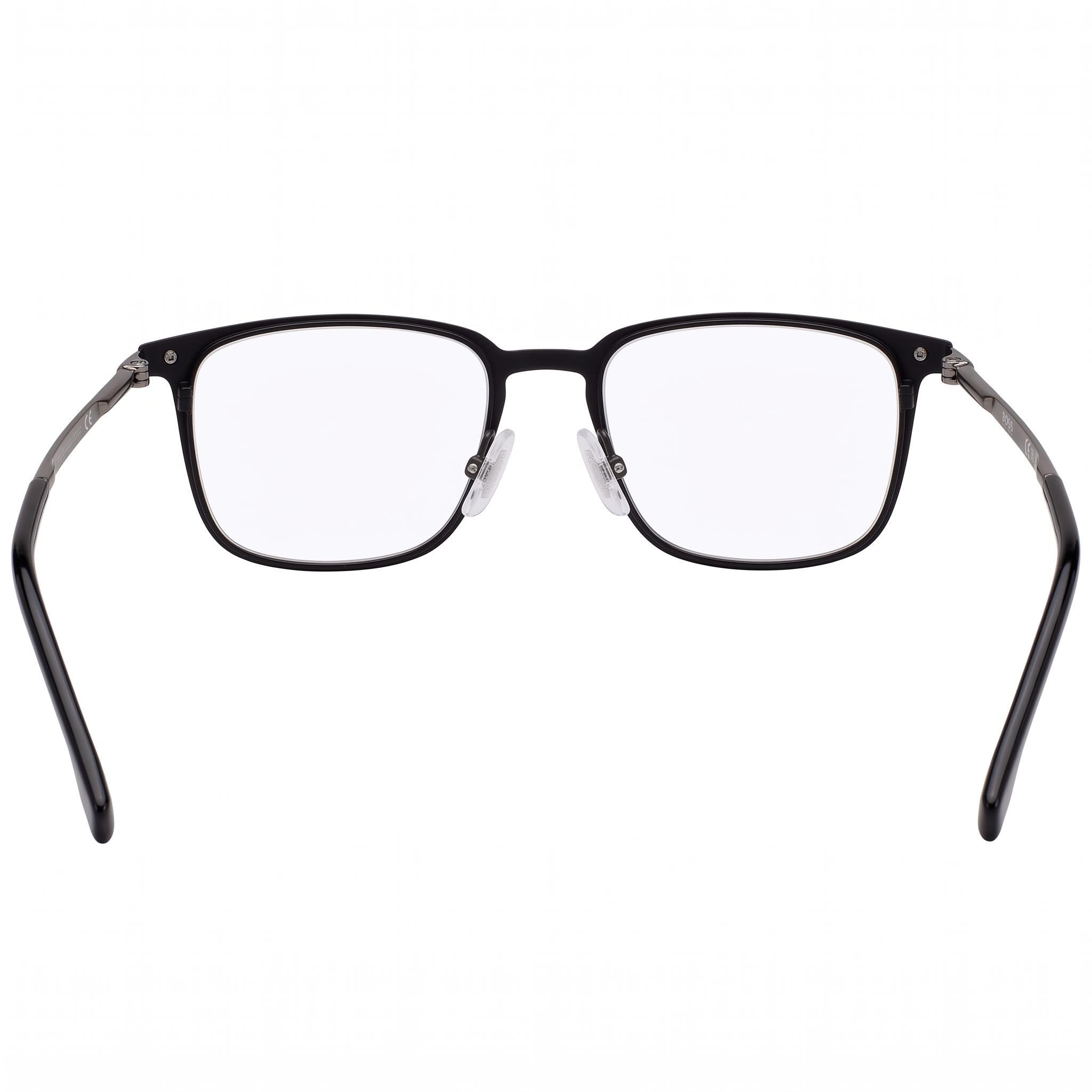 Hugo Boss Boss 1021 Men's Eyeglasses with Metal Frame in Matte Black finish, featuring a 52mm Lens Width., Photo 3
