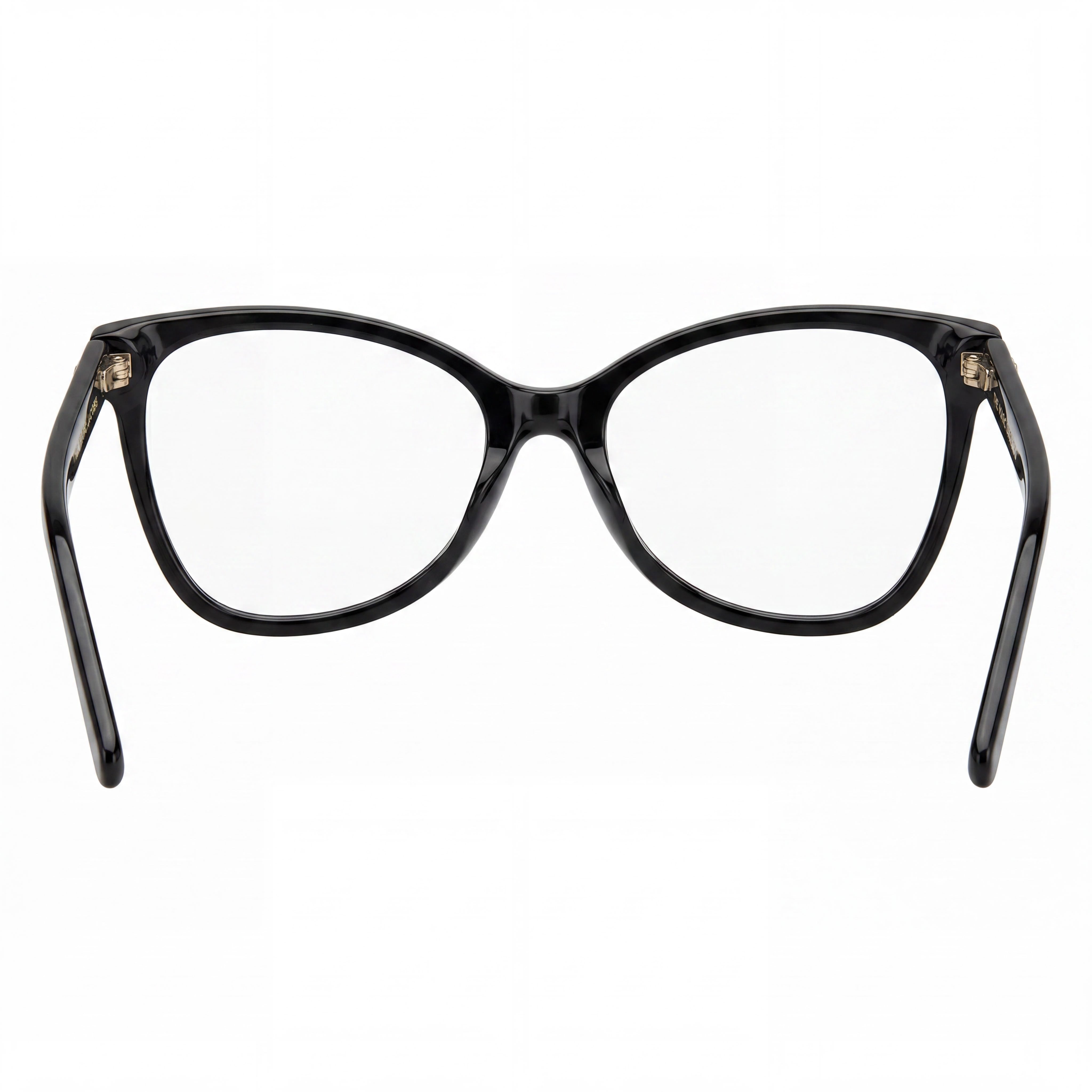 Marc Jacobs Marc 544 Women's Black Acetate Full Rim Cat Eye Eyeglasses featuring a 54mm Lens Width, Photo 3