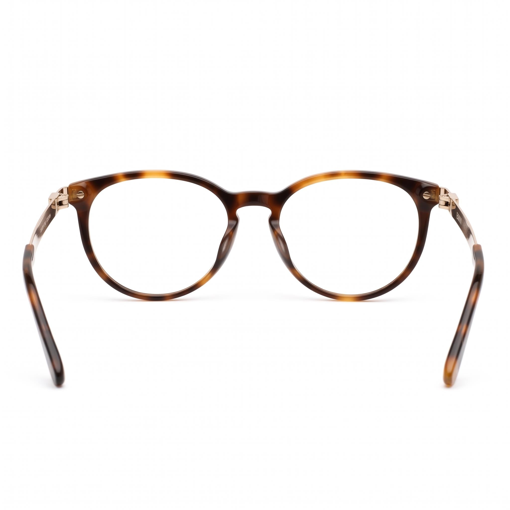 BMW Bw5003-h Men's Plastic Dark Havana Eyewear 54-17-145, Photo 3