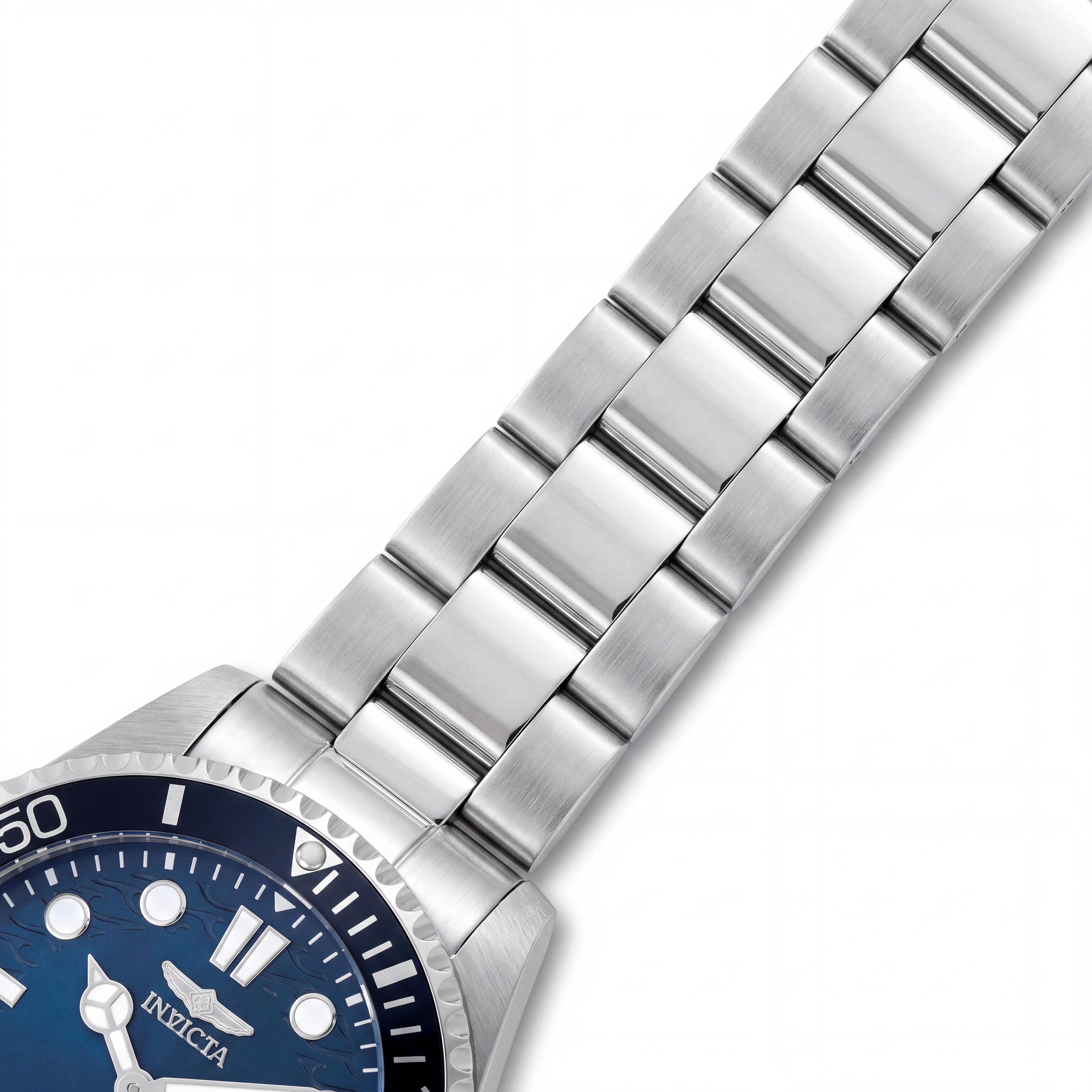 Invicta Pro Diver 49432 Men's Stainless Steel Quartz Movement Wristwatch with Blue Dial, 43mm Case, Photo 3