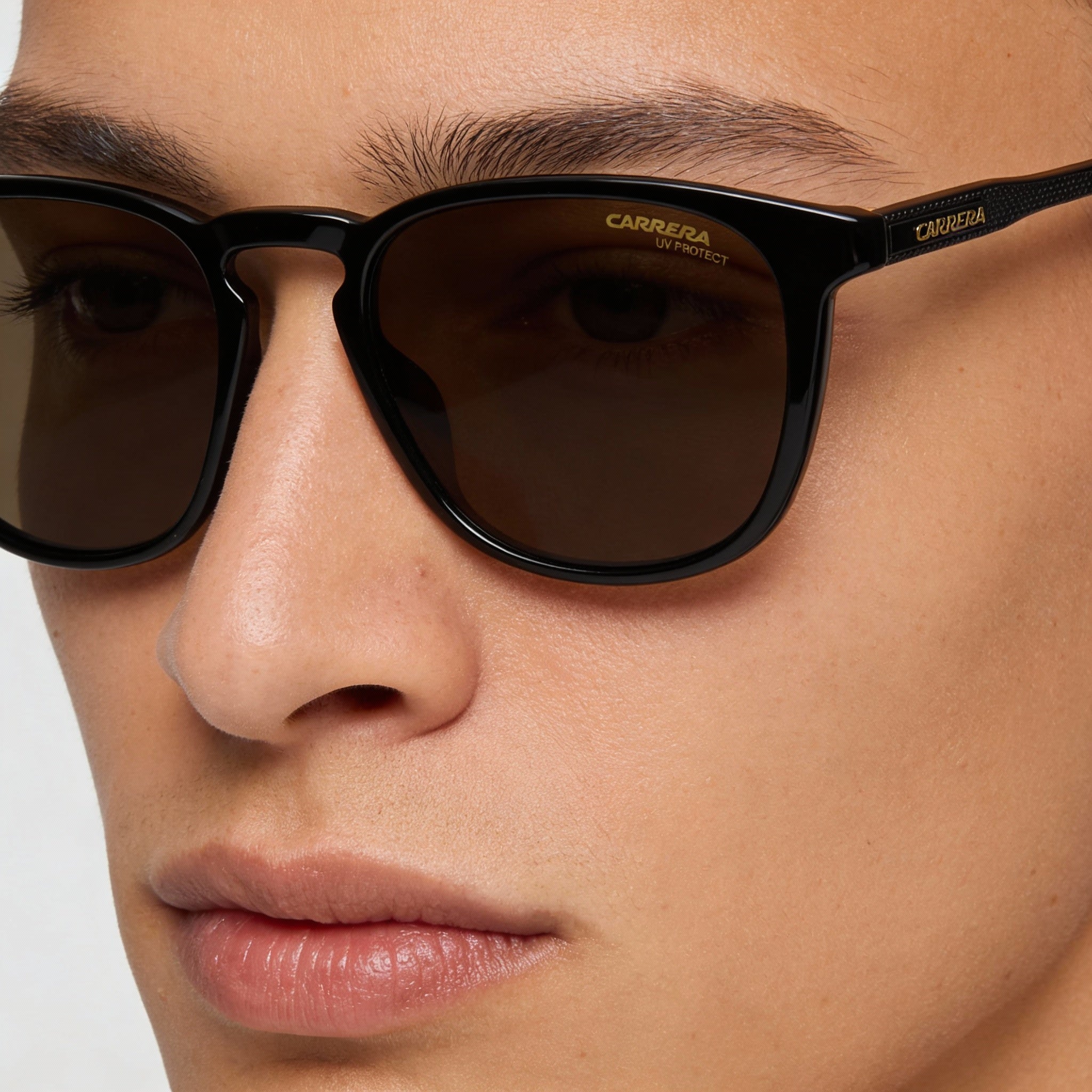 Carrera 260/S Classic Unisex Non-Polarized UV Protection Black Polyamide Frame & Lens Sunglasses 51-20-145, Photo 3