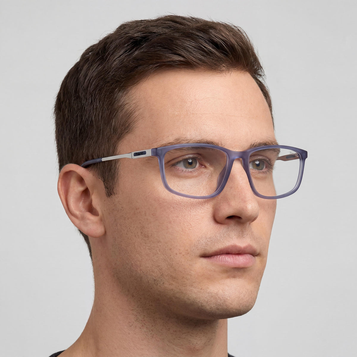 Polaroid Casual PLD D535/G Men's Matte Blue Eco Polyamide Frame Plastic Lens Sunglasses 58mm, Photo 5