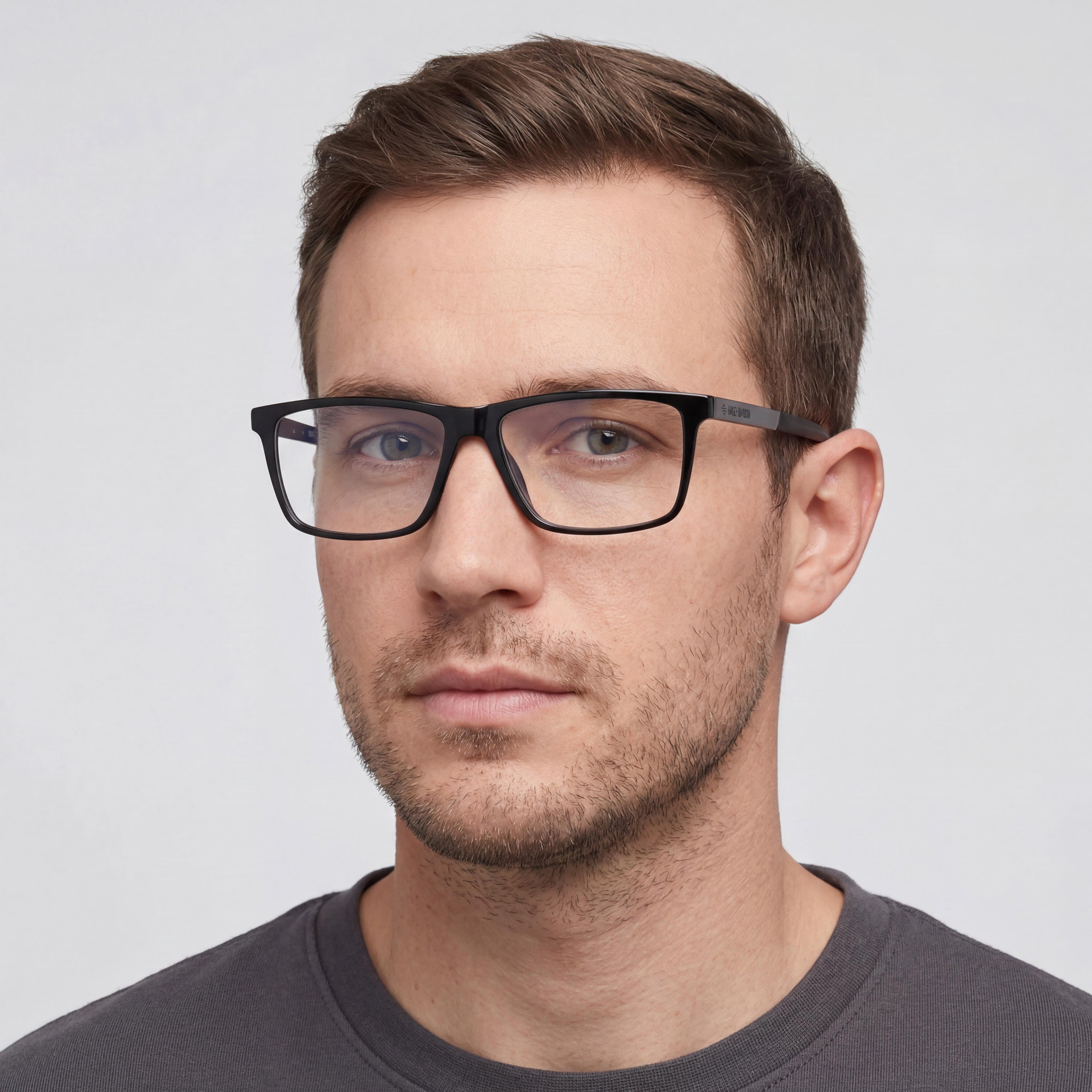 Harley-Davidson Unisex Black Acetate Optical Eyeglasses Frames with Clear Demo Lenses, Prescription Ready, Photo 4