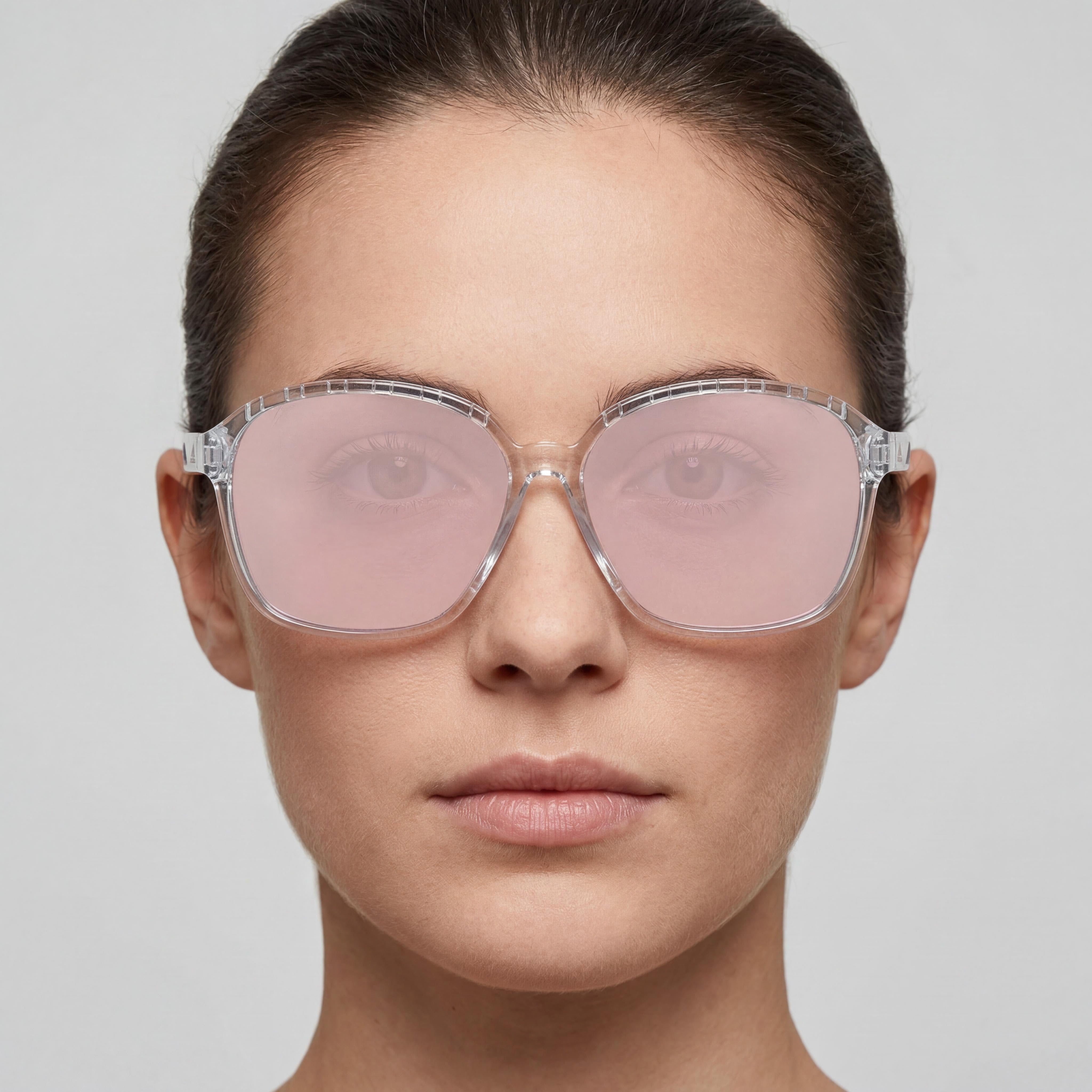 adidas Contemporary Women's Crystal Plastic Frame UV Protection Brown Mirrored 62mm Sunglasses, Photo 5