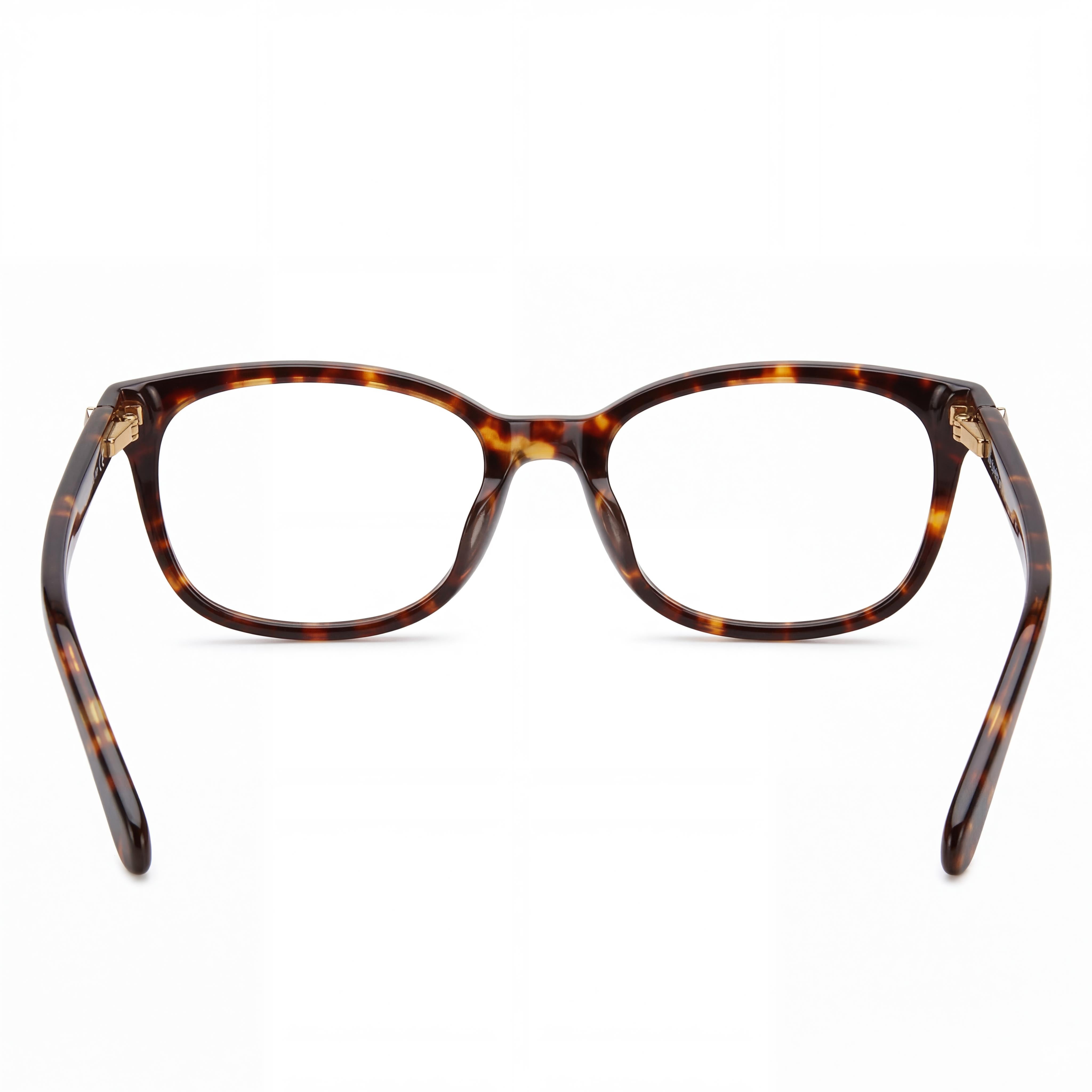 kate spade new york Luella Unisex Full Rim Square Acetate Eyeglasses Fire Tortoise 49-18-140, Photo 2