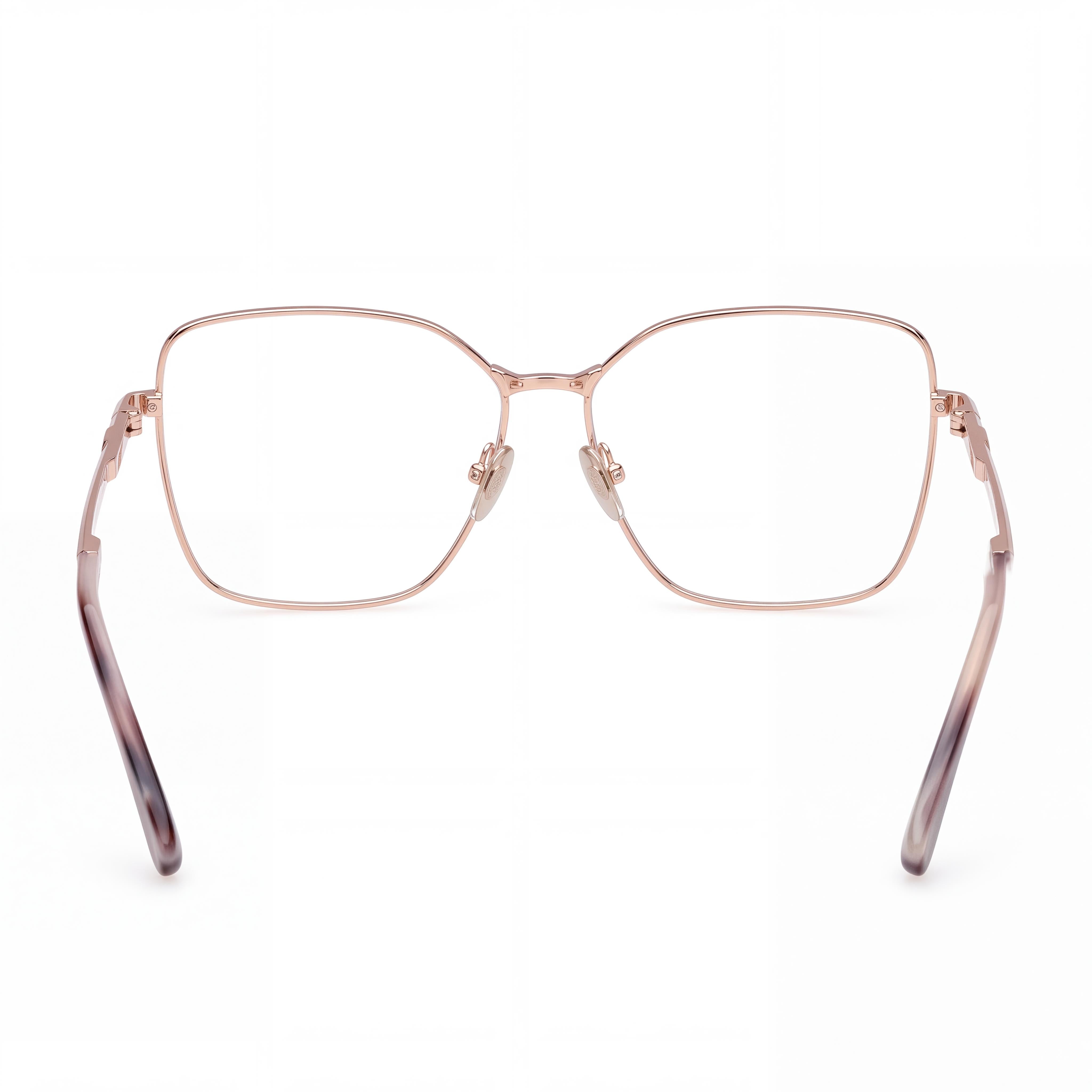 MaxMara Mm5187 Women's Metal Eyeglasses Rose Gold 55mm, Photo 3