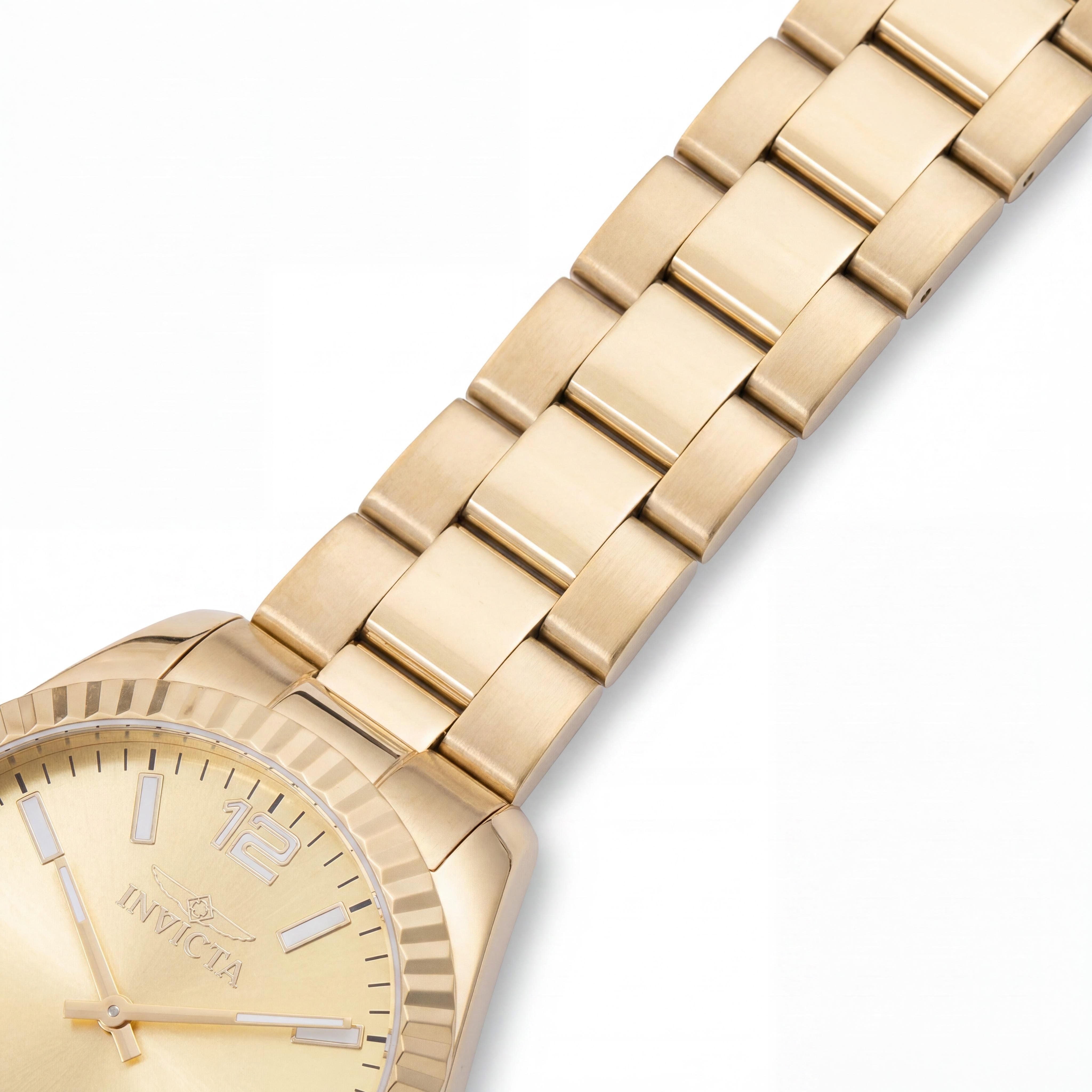 Reloj Invicta Specialty 49682 para hombre, de cuarzo, 43 mm, de acero inoxidable tono dorado, 5 ATM, Photo 3
