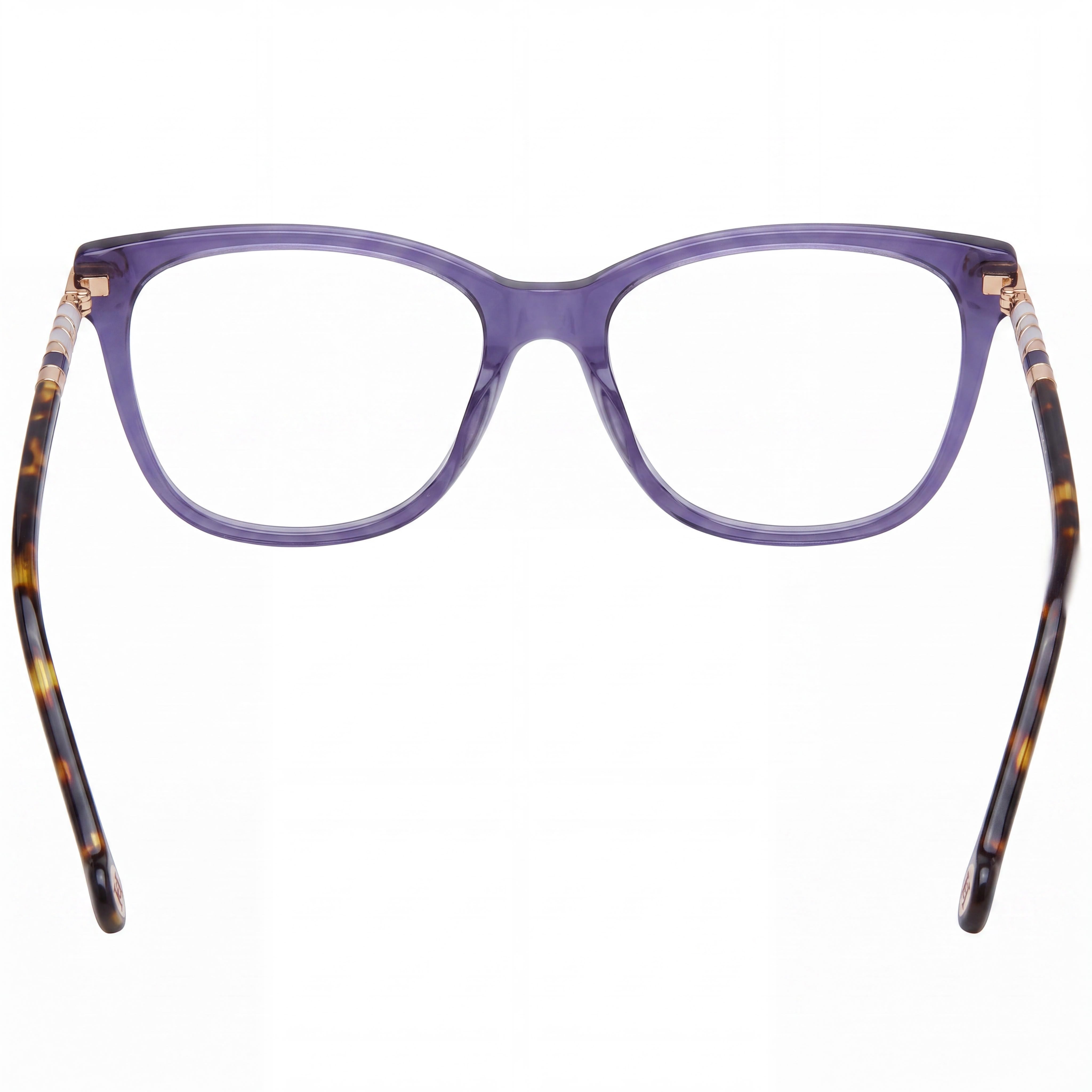 Gafas de sol Carolina Herrera para mujer, modernas, de acetato violeta Havana, 56 mm, Photo 3