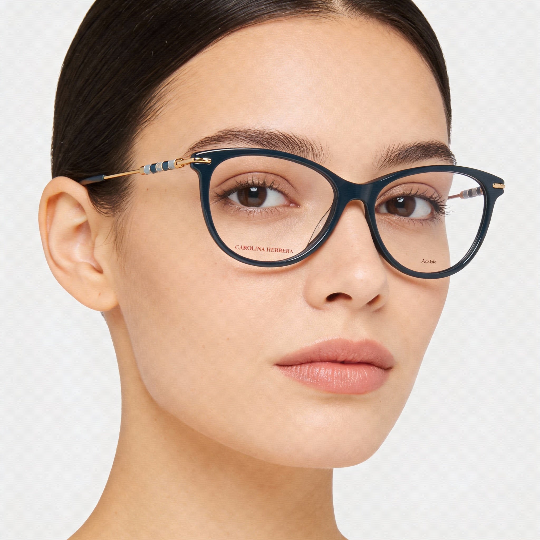 Carolina Herrera Ch 0043 Women's Optical Frames with Plastic Frame and Polycarbonate Lenses, Size 53-15-145, Photo 4