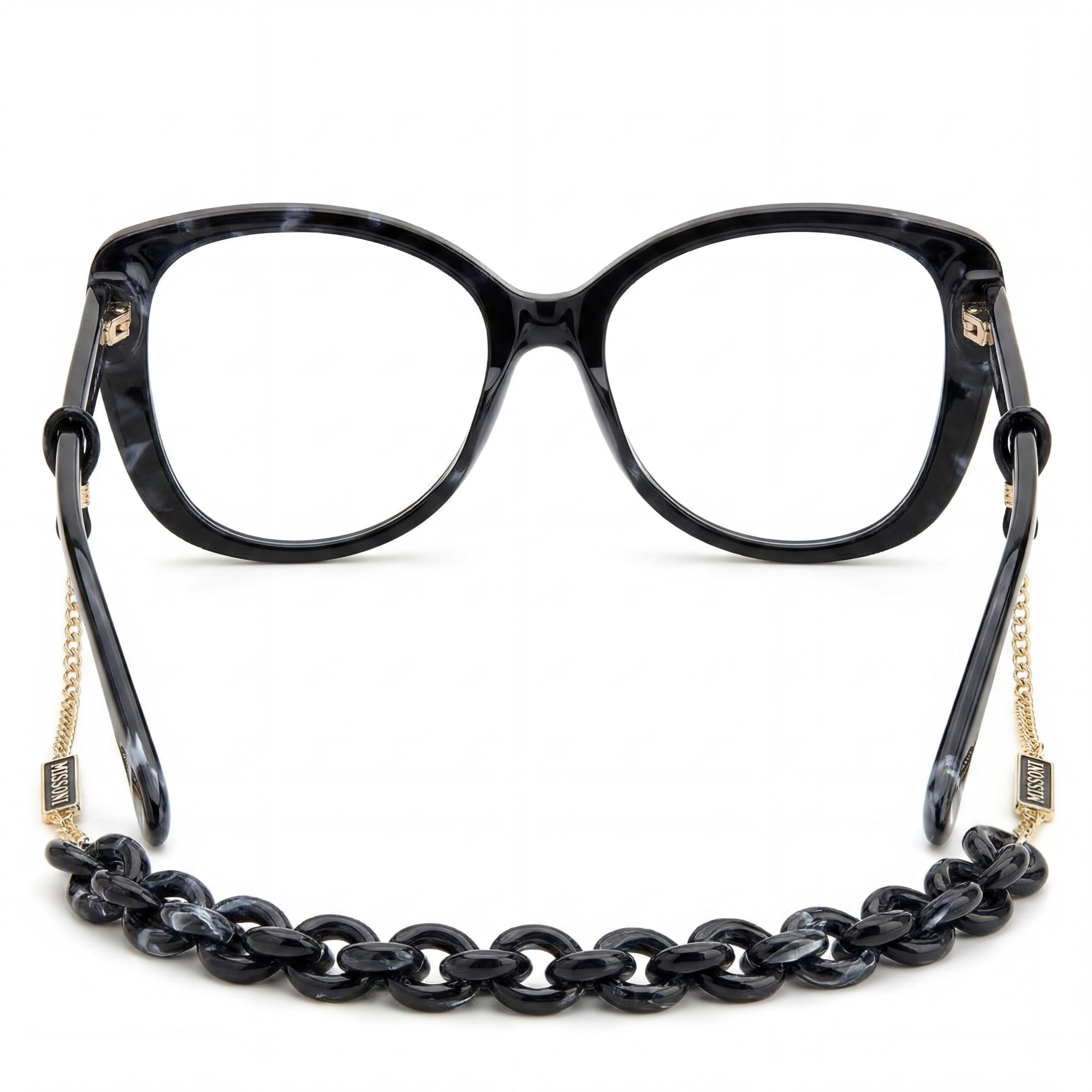 Missoni Mis 0093/N for Women, Acetate Frame Eyewear in Grey Black Horn, 56mm Lens Width, Photo 3