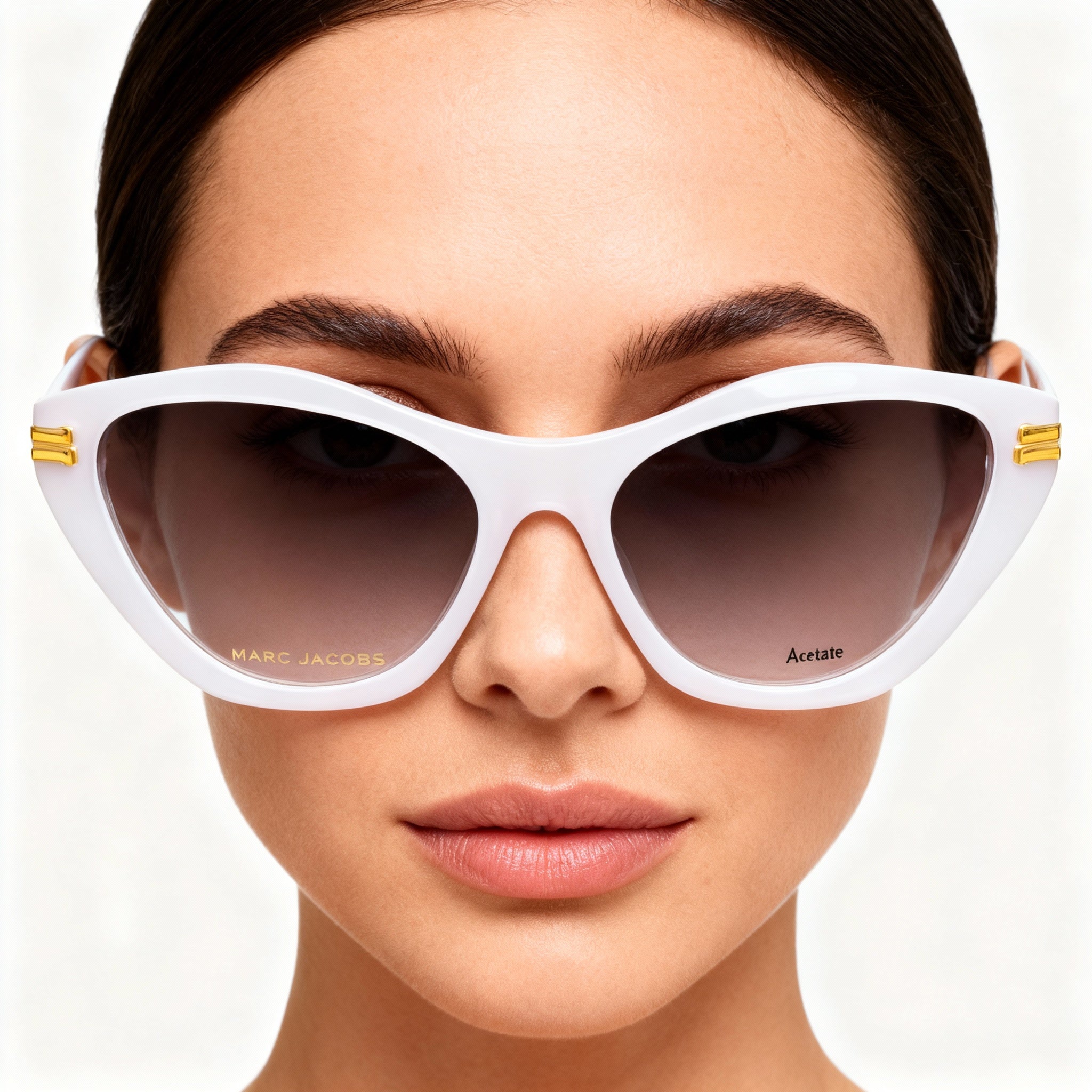 Marc Jacobs MJ 1086 Women's Cat Eye Acetate Frames for Prescription Lenses, Lilac, 53-16-140, Photo 4