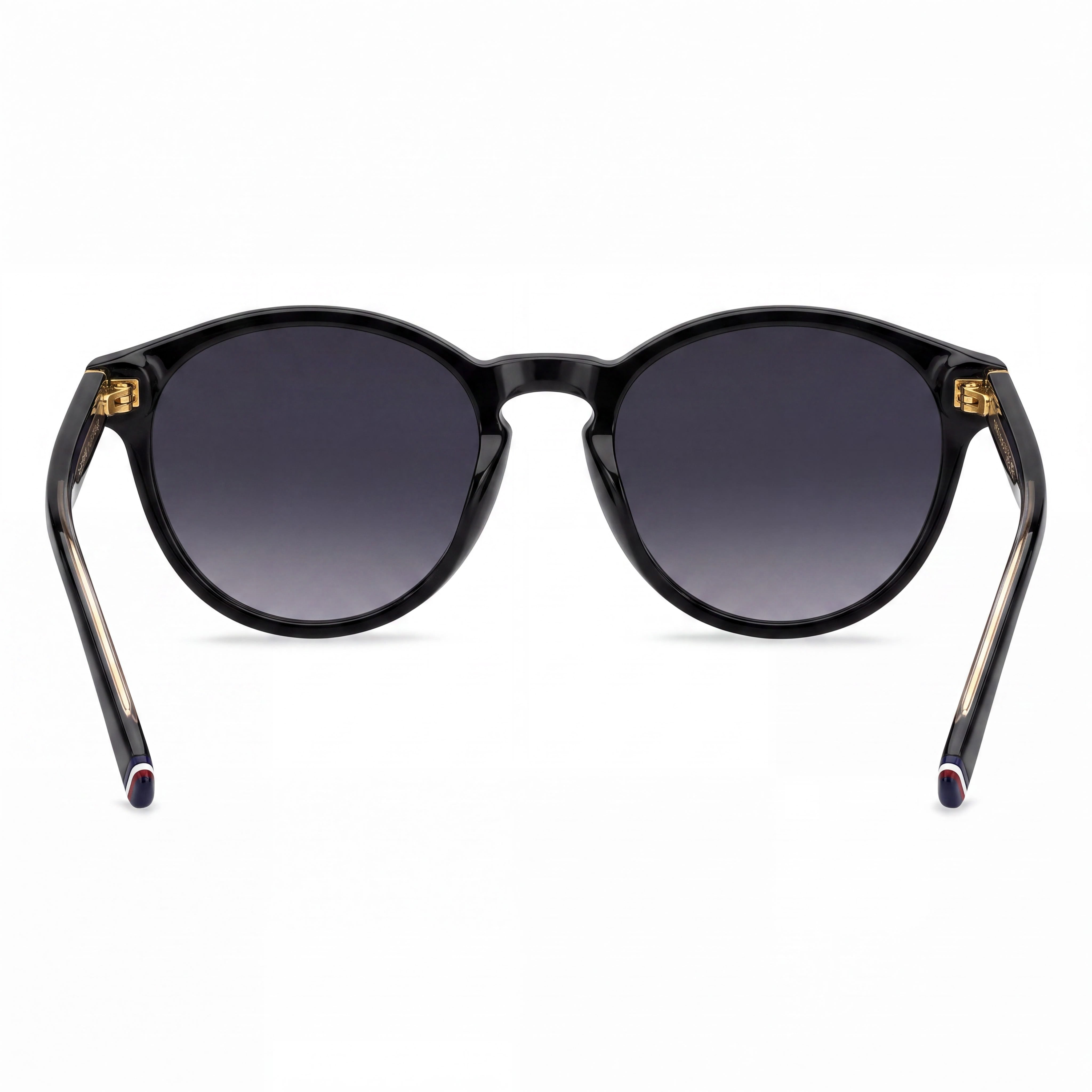 Tommy Hilfiger Th 2159/S Panthos Women's Acetate Black Pink Fantasy Grey Shaded Sunglasses 52mm, Photo 4