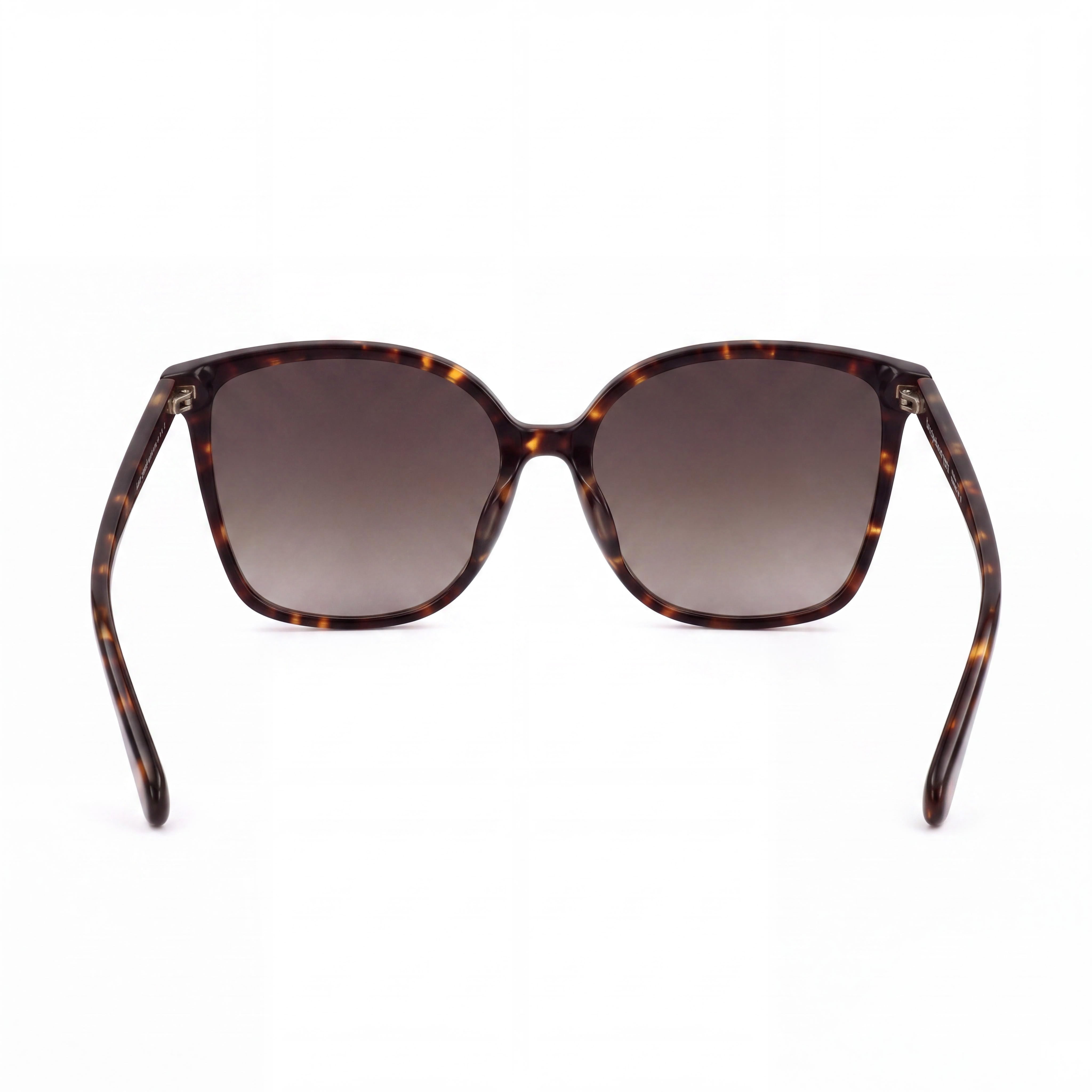 kate spade new york BRIGITTE/F/S Women's Cat Eye Havana Acetate Brown Gradient UV Protection Sunglasses 58mm, Photo 4