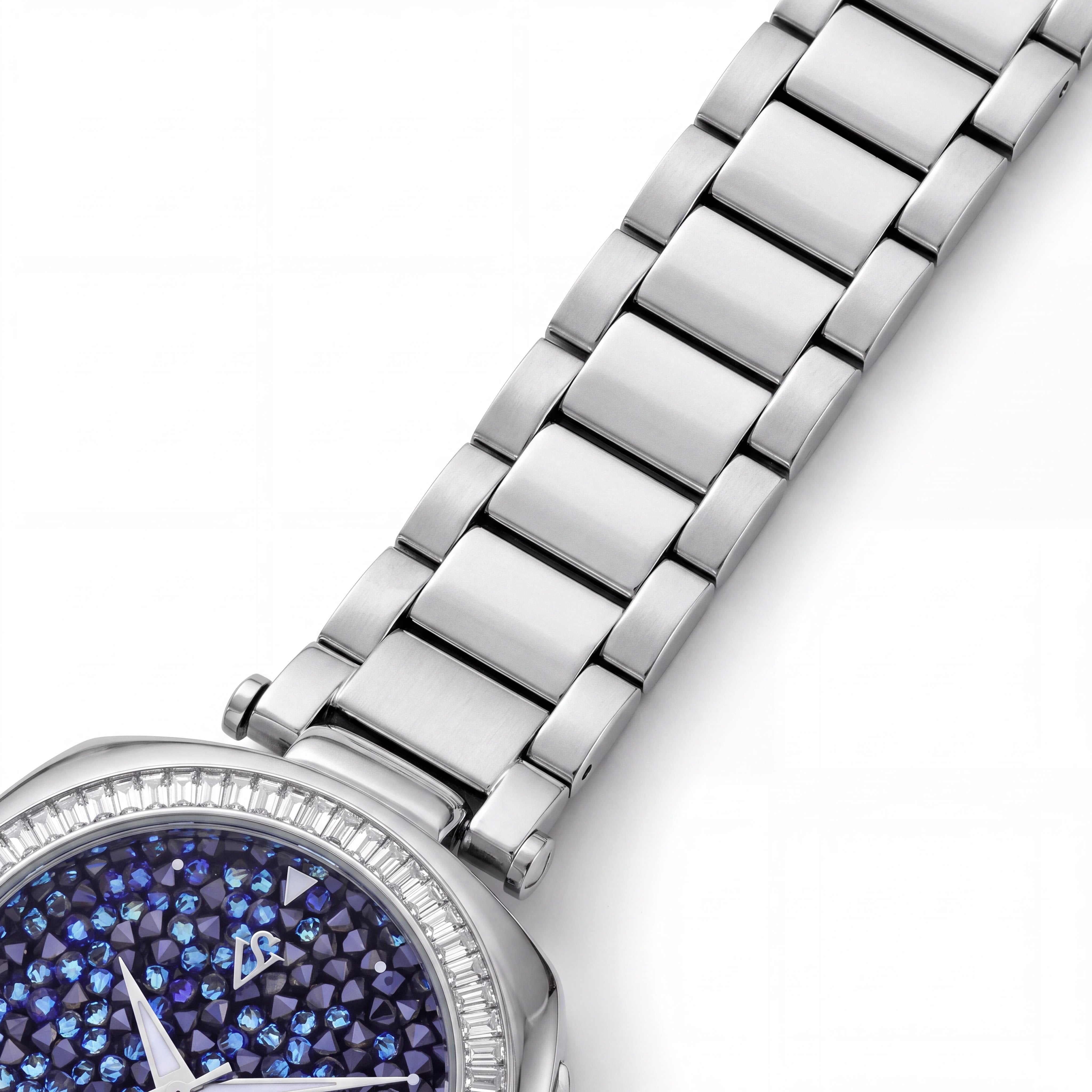 Christian Van Sant Women's Mirabella CV0490 Blue Dial Stainless Steel Case & Bracelet Water Resistant Watch, Photo 3