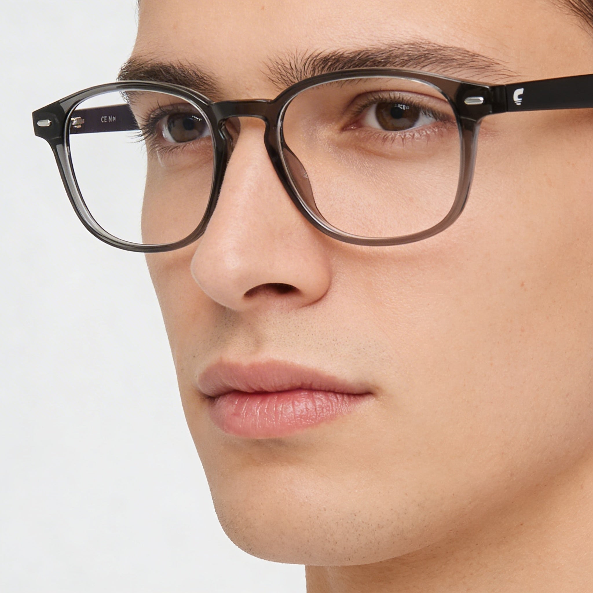 Carrera Modern Design Unisex Propionate Eyewear, Grey Black Color, 49mm Lens Width, Photo 4